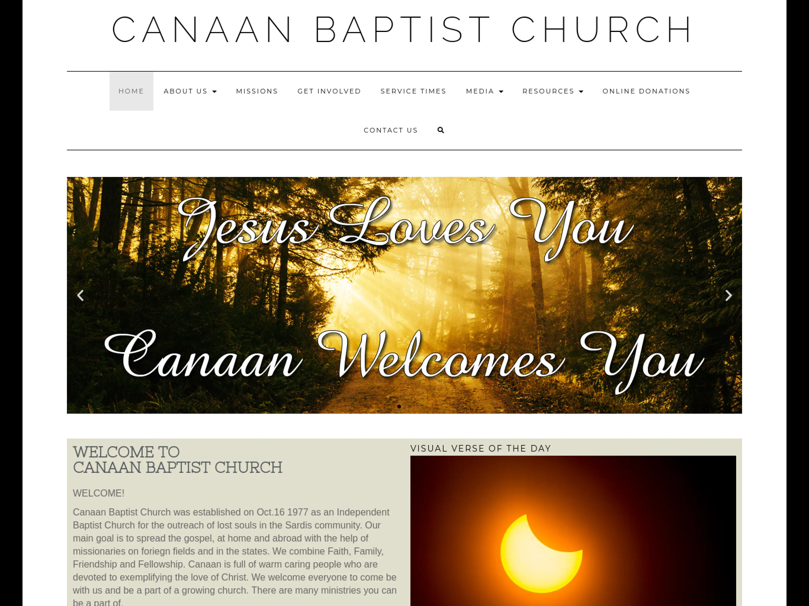 Canaan Baptist Church | Indus Appstore | Screenshot