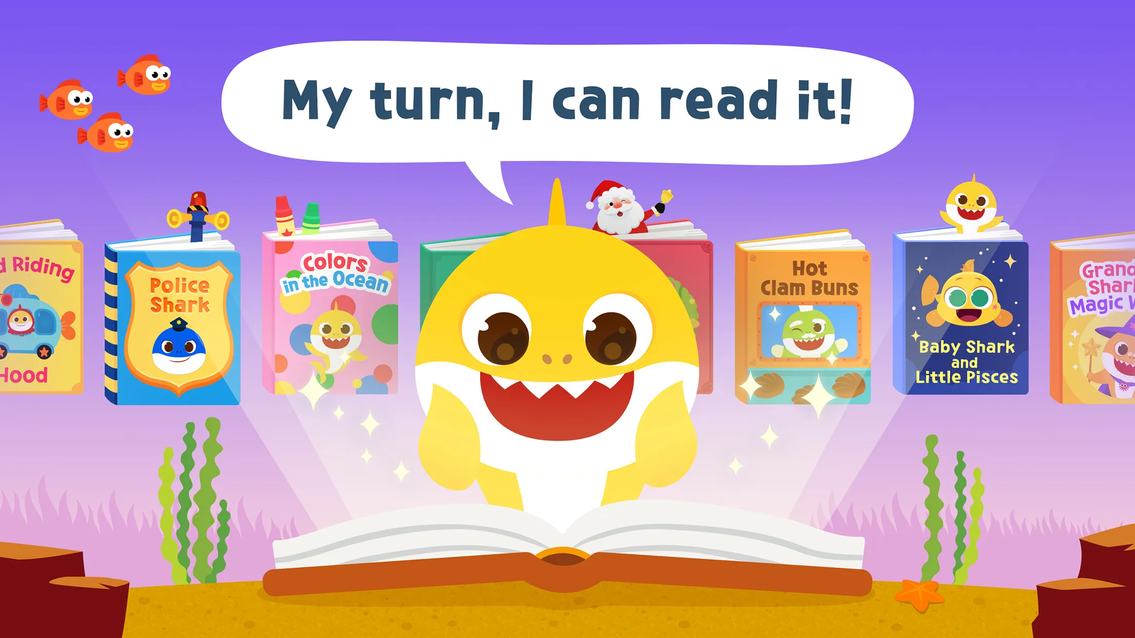 Pinkfong Baby Shark Storybook | Indus Appstore | Screenshot