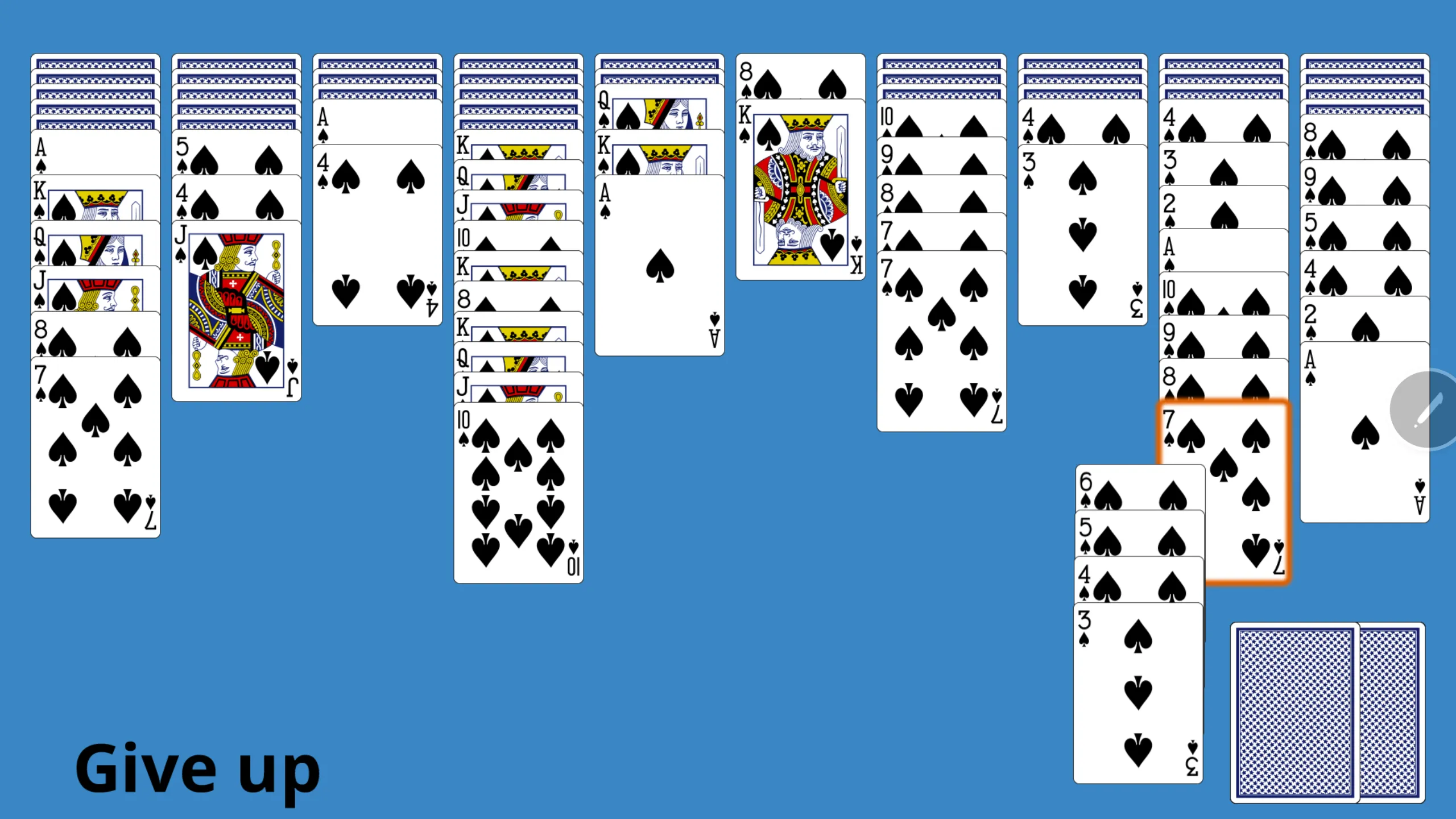 Classic Spider Solitaire | Indus Appstore | Screenshot