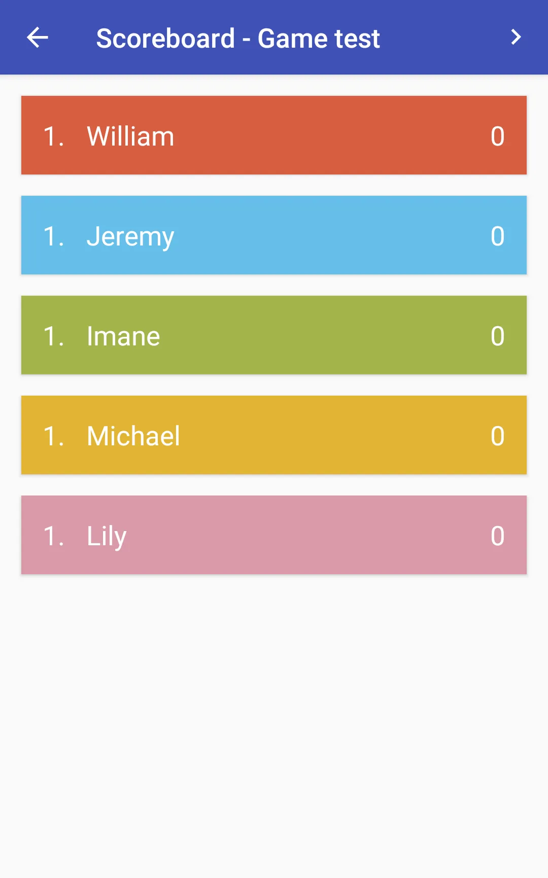 Ligretto Score | Indus Appstore | Screenshot