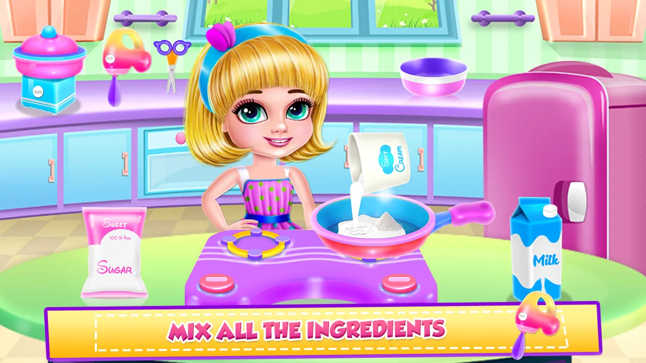 Ice Cream Donuts Cooking | Indus Appstore | Screenshot