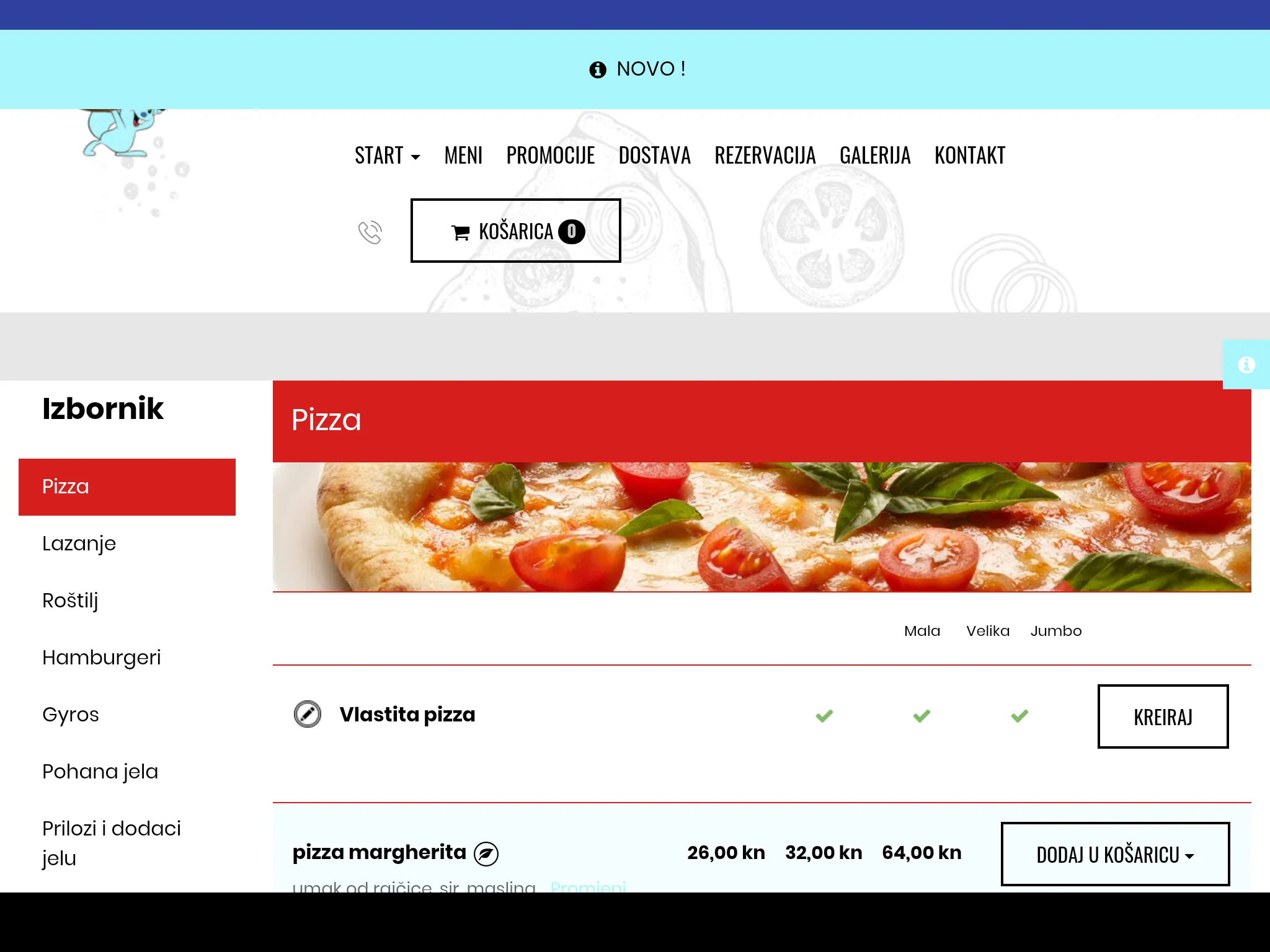 Pizzeria Zagi | Indus Appstore | Screenshot