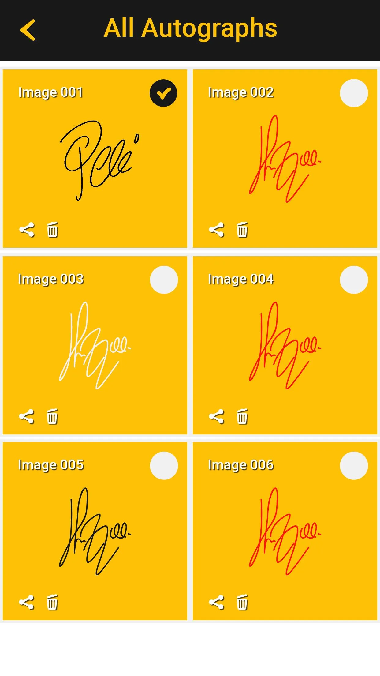 Autograph It. | Indus Appstore | Screenshot