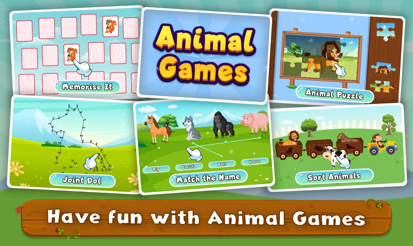 Kids Animal Sounds & Games | Indus Appstore | Screenshot