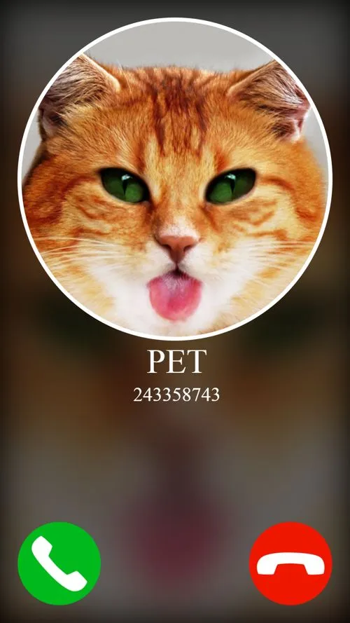 fake incoming call pet game | Indus Appstore | Screenshot