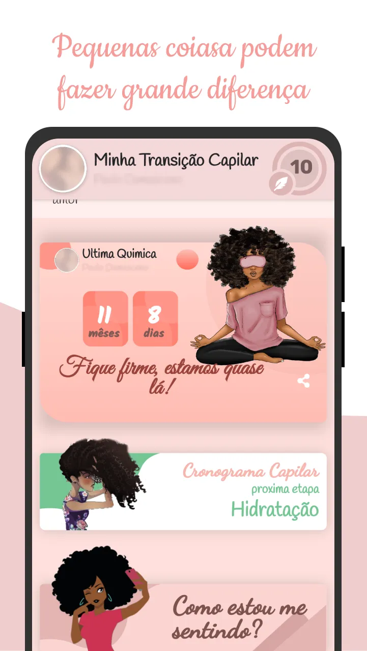 Minha Transição Capilar | Indus Appstore | Screenshot