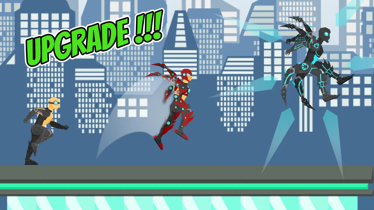 Spider Cyborg: City run | Indus Appstore | Screenshot