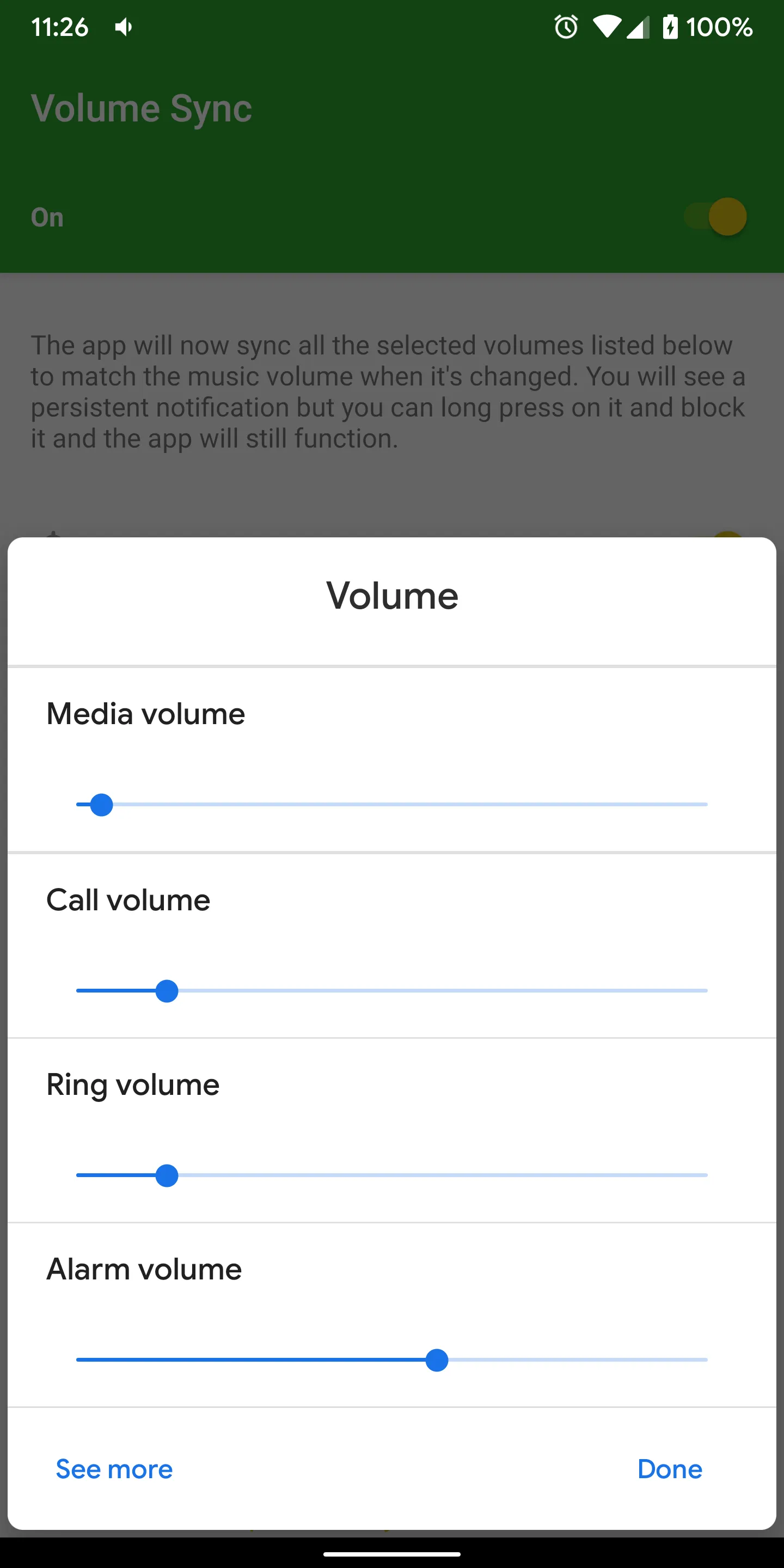 VolumeSync - Sync your volume | Indus Appstore | Screenshot