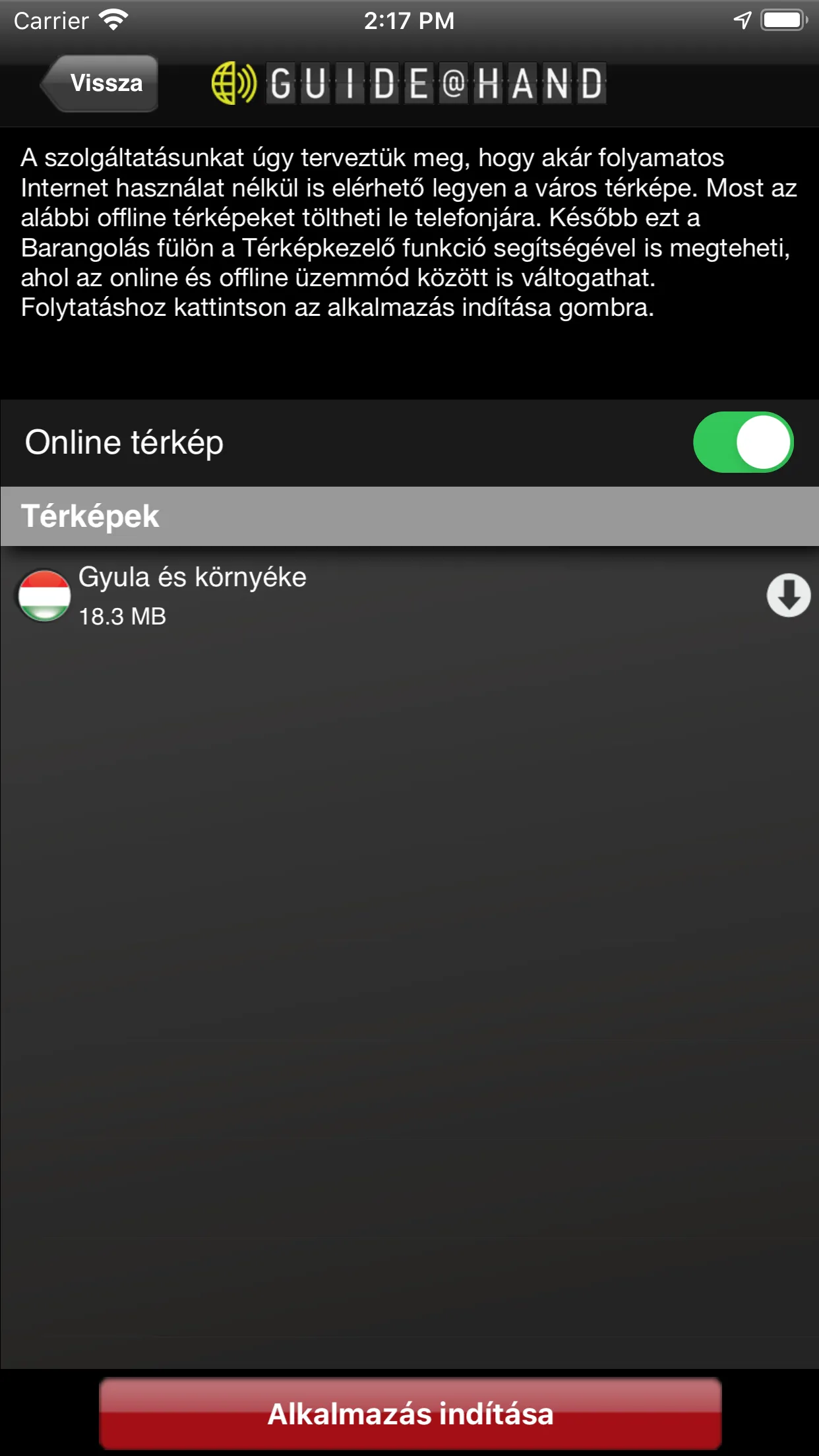 Gyula GUIDE@HAND | Indus Appstore | Screenshot