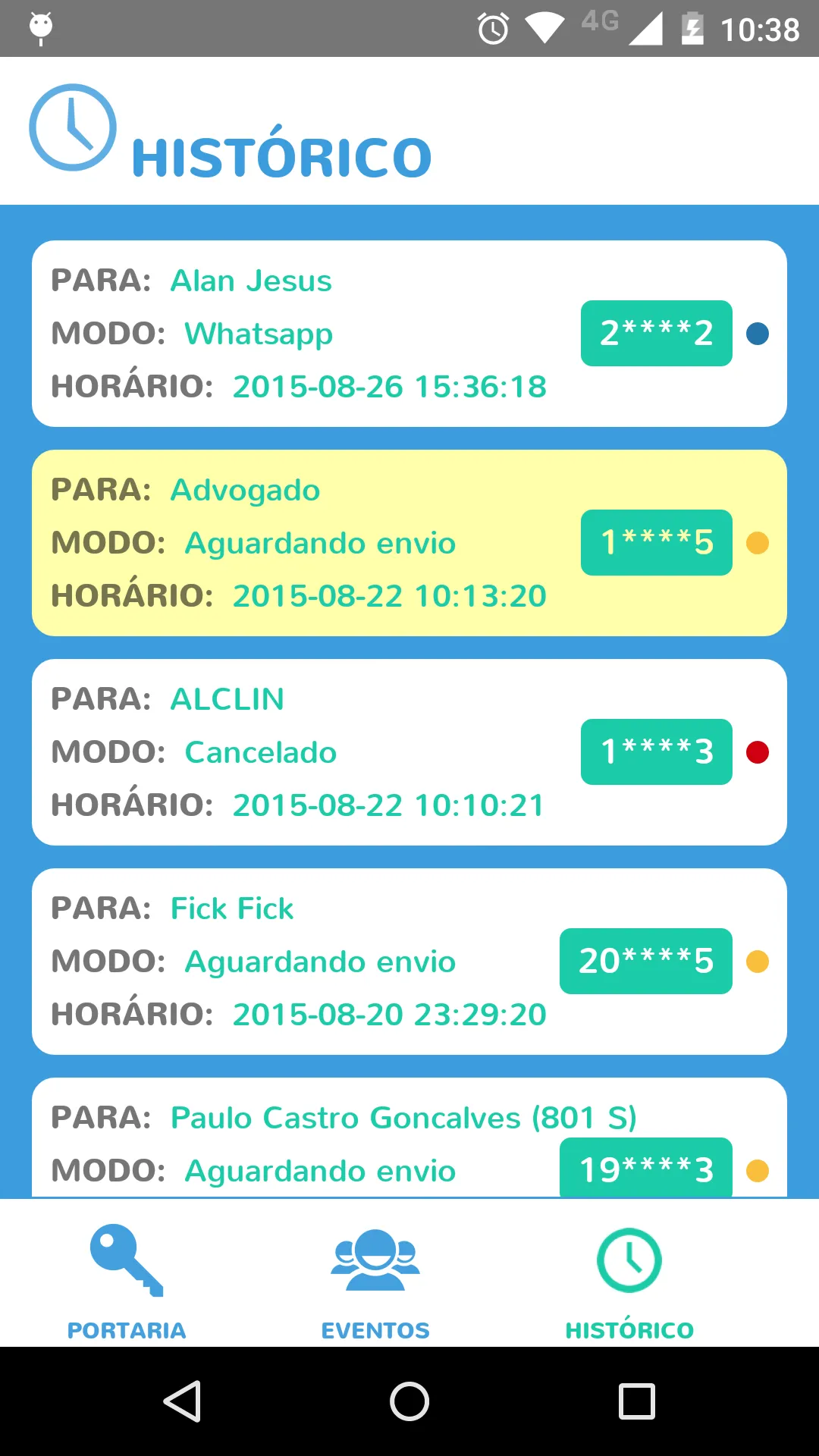 Acesso Inteligente - Condômino | Indus Appstore | Screenshot