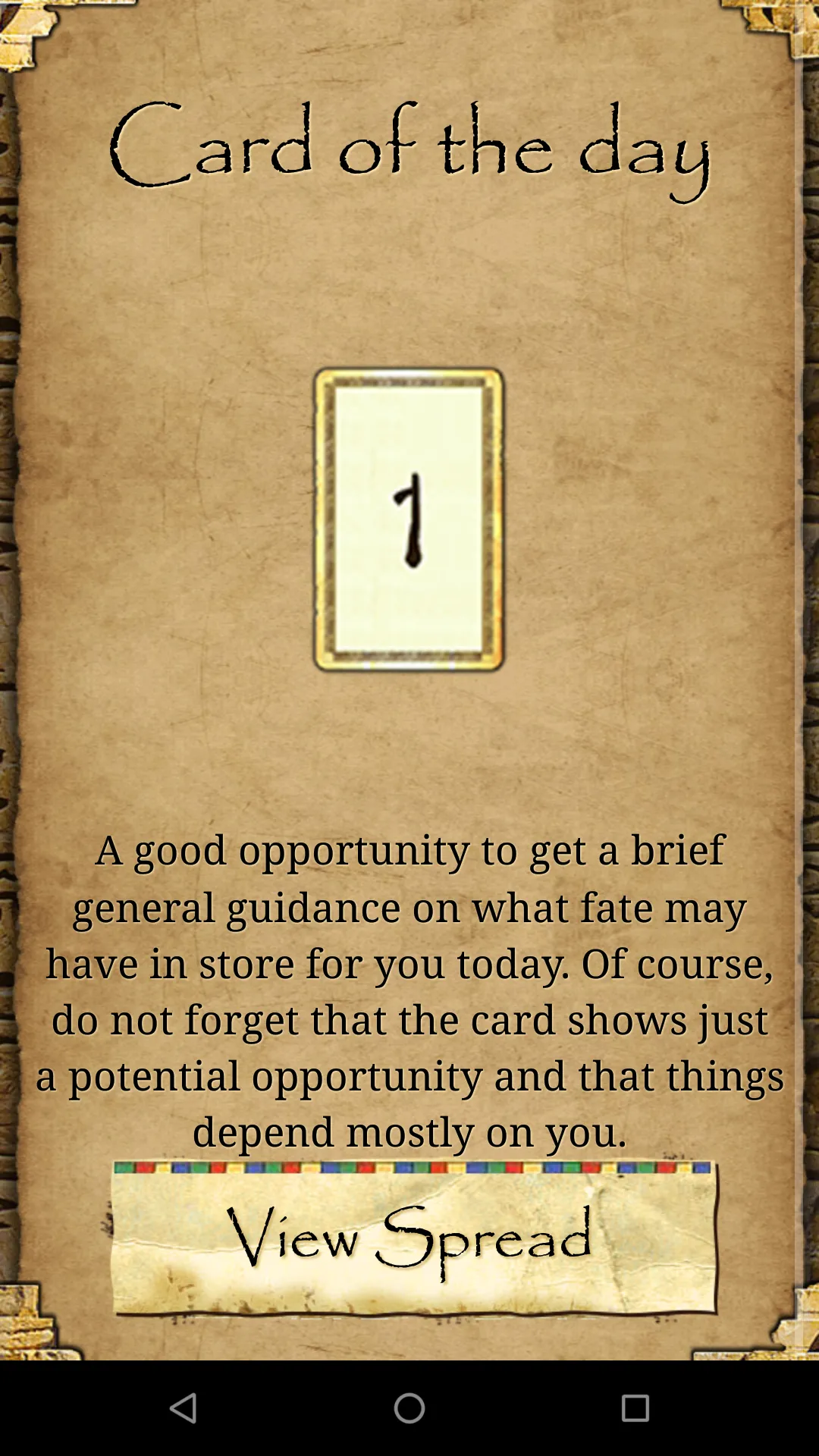 Egypt Tarot Cards | Indus Appstore | Screenshot