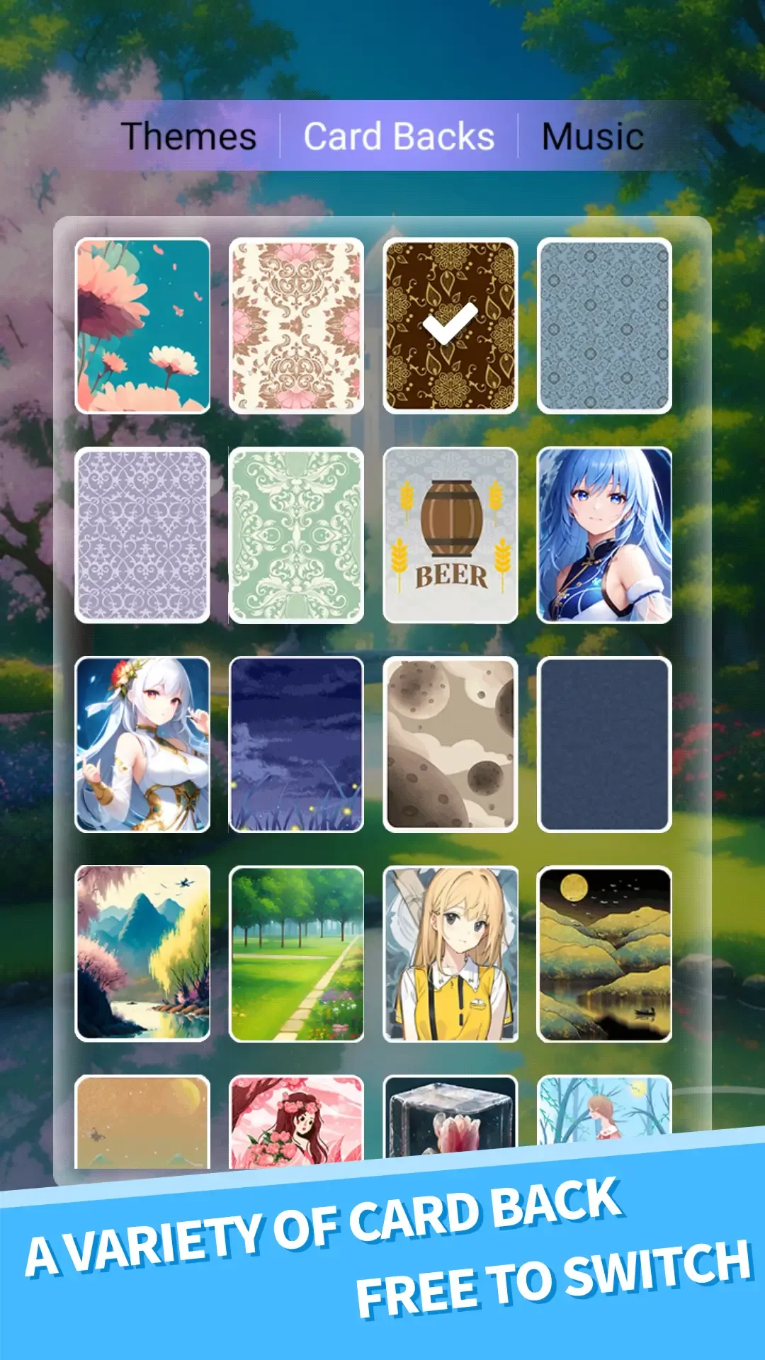 Anime Solitaire | Indus Appstore | Screenshot