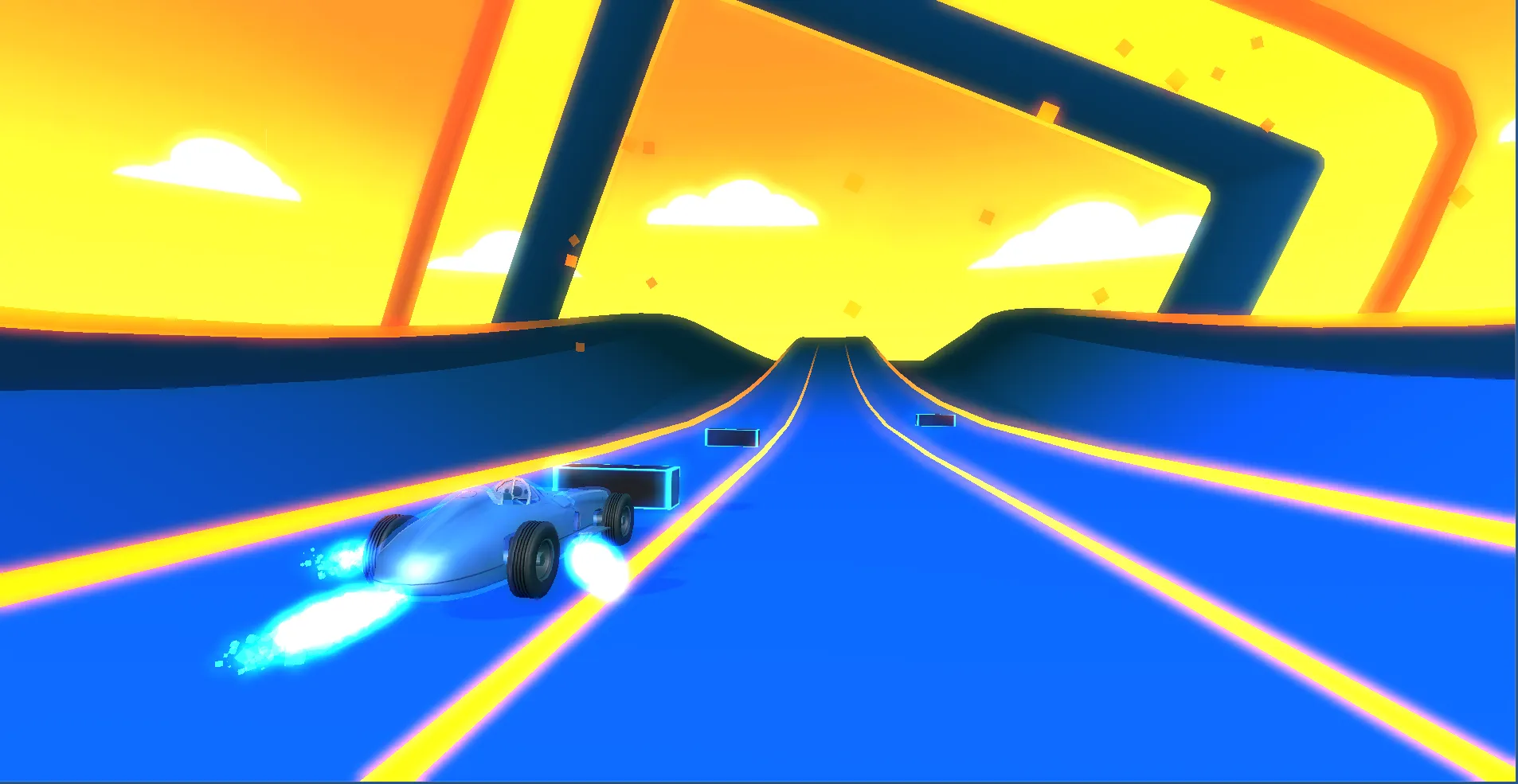 Neon Retro Racing | Indus Appstore | Screenshot