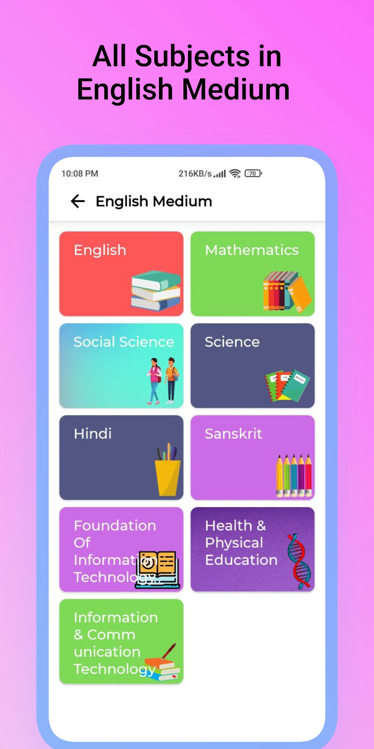 Class 9 All Subjects Solutions | Indus Appstore | Screenshot