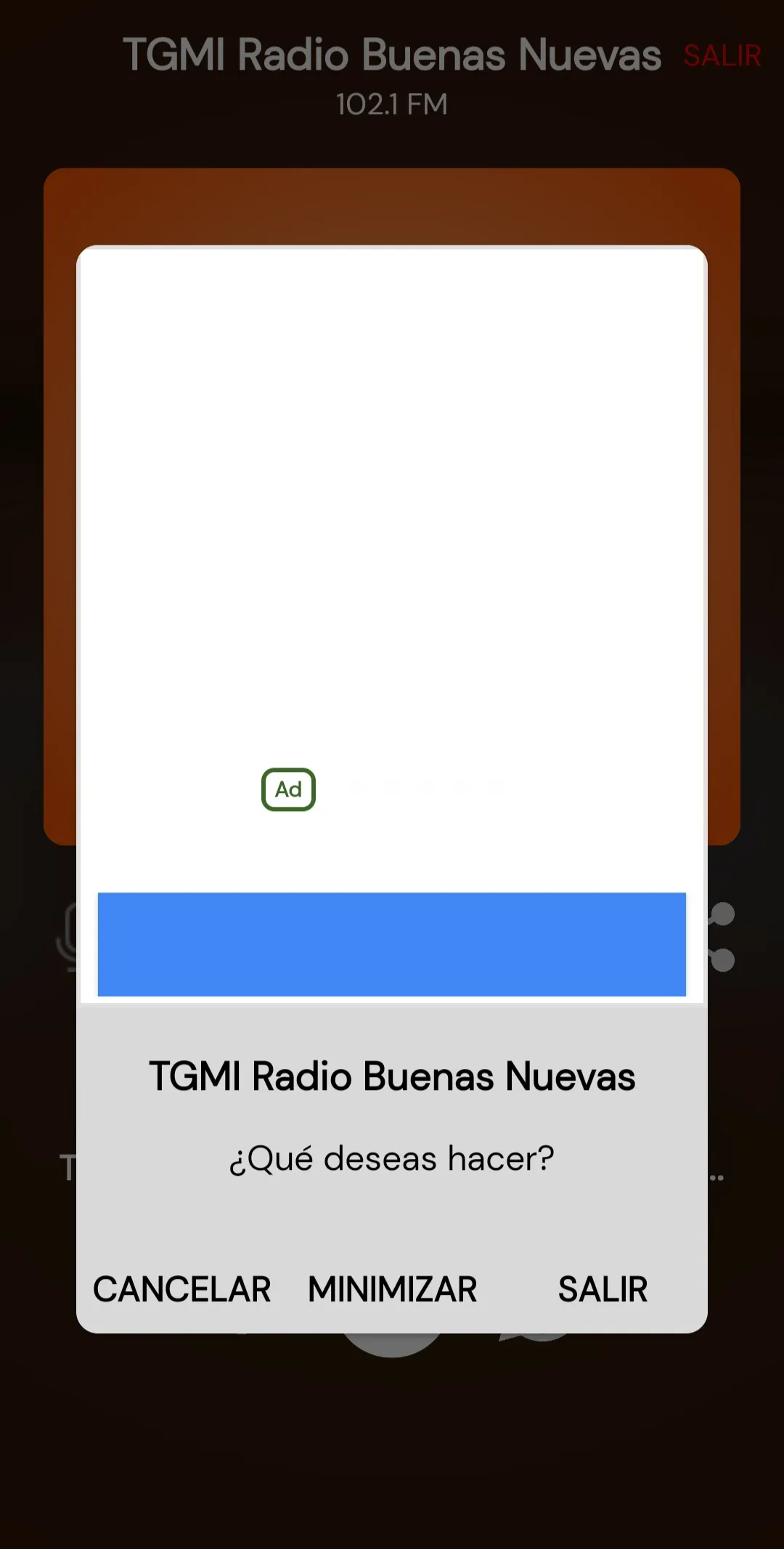 TGMI Radio Buenas Nuevas | Indus Appstore | Screenshot