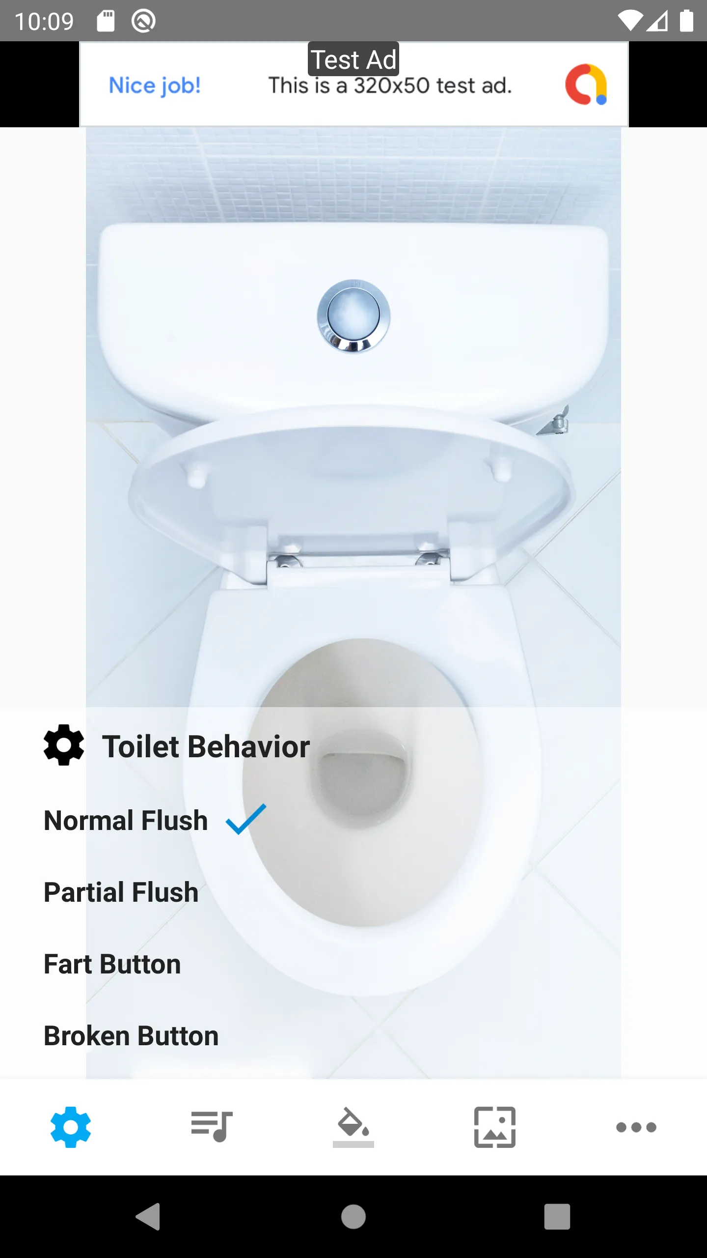 Toilet Flushing & Fart Sounds | Indus Appstore | Screenshot