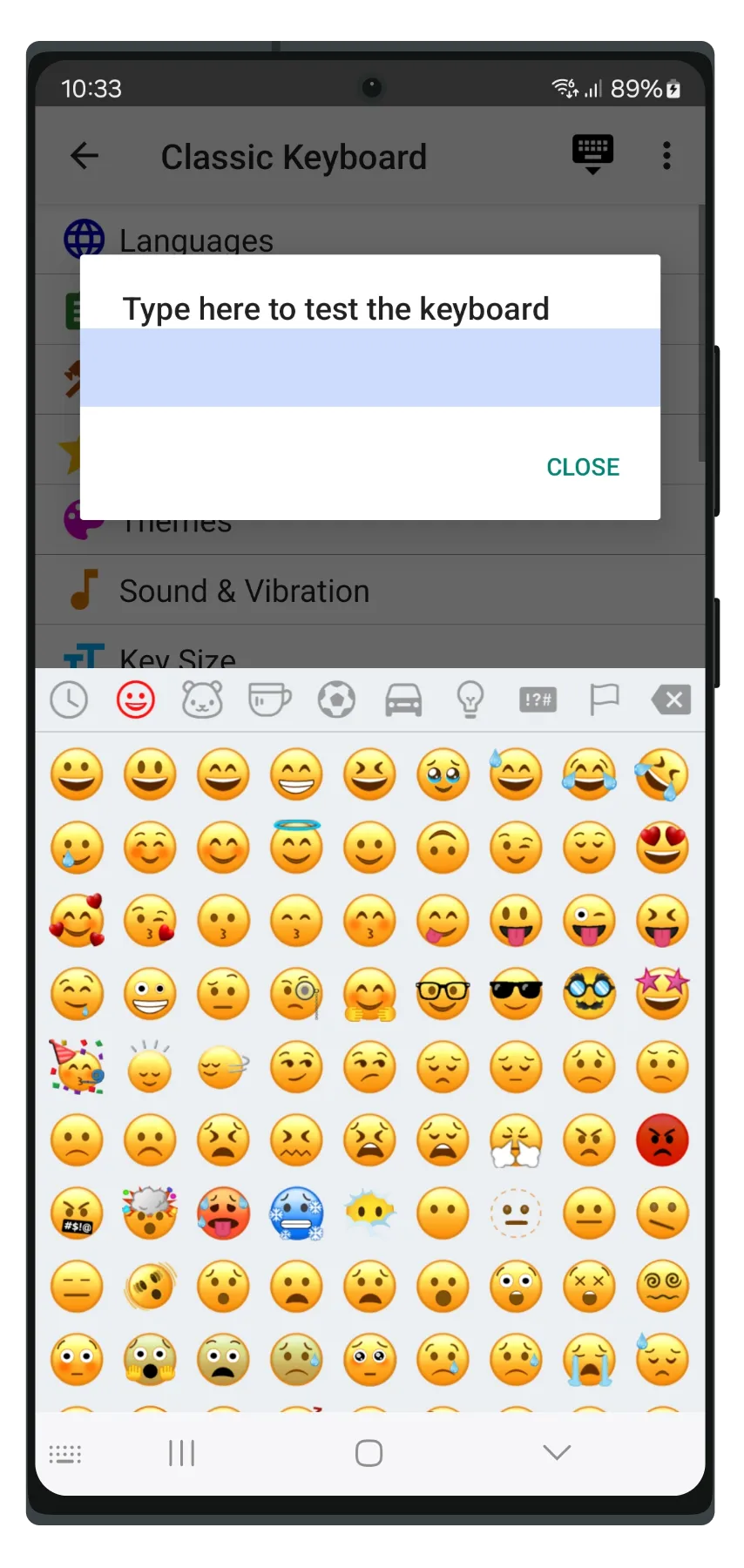 Classic Big Keyboard | Indus Appstore | Screenshot