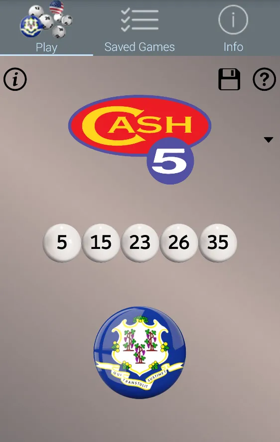 Connecticut Lottery: Algorithm | Indus Appstore | Screenshot