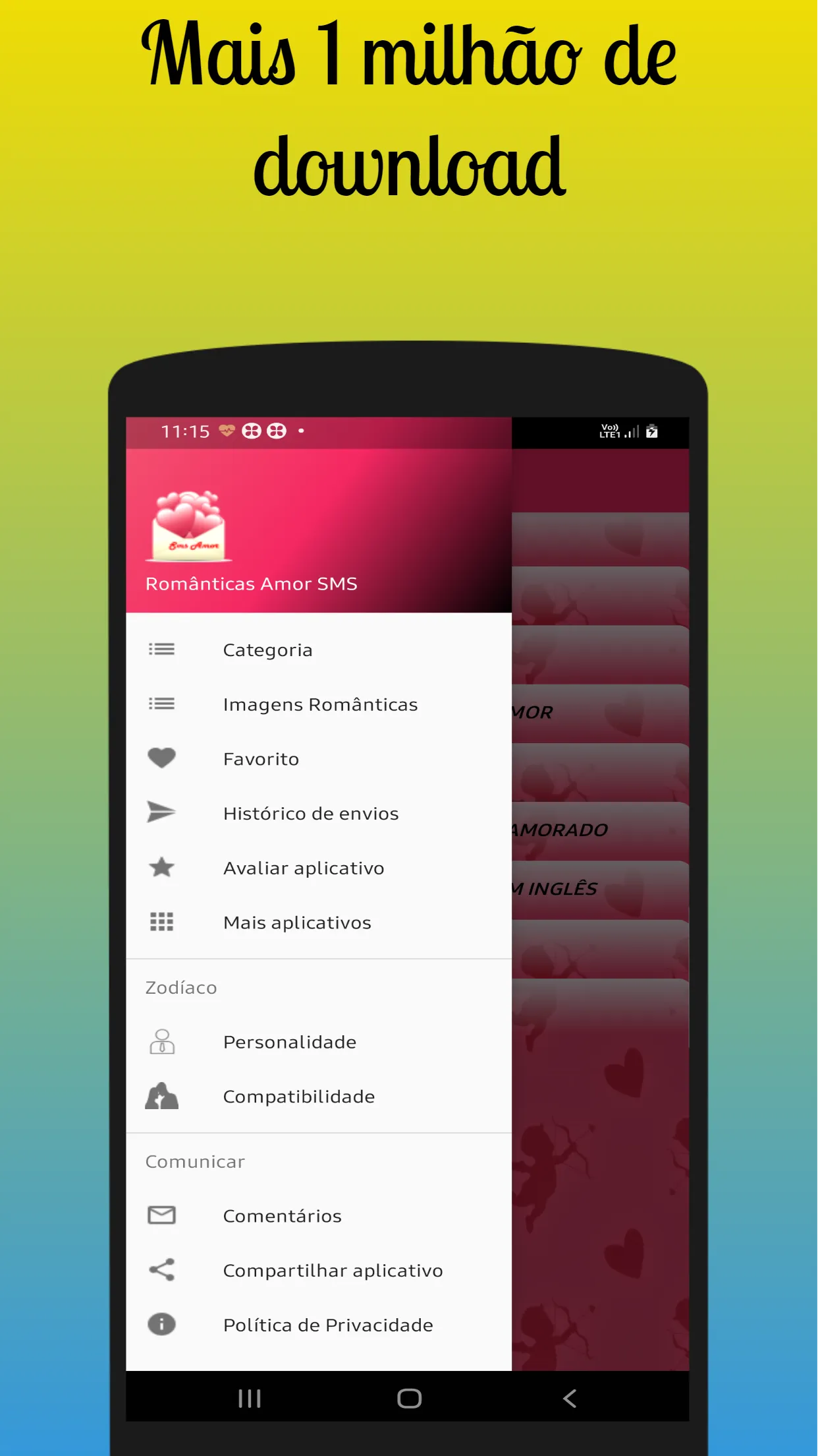 Mensagen de amor e Declarações | Indus Appstore | Screenshot