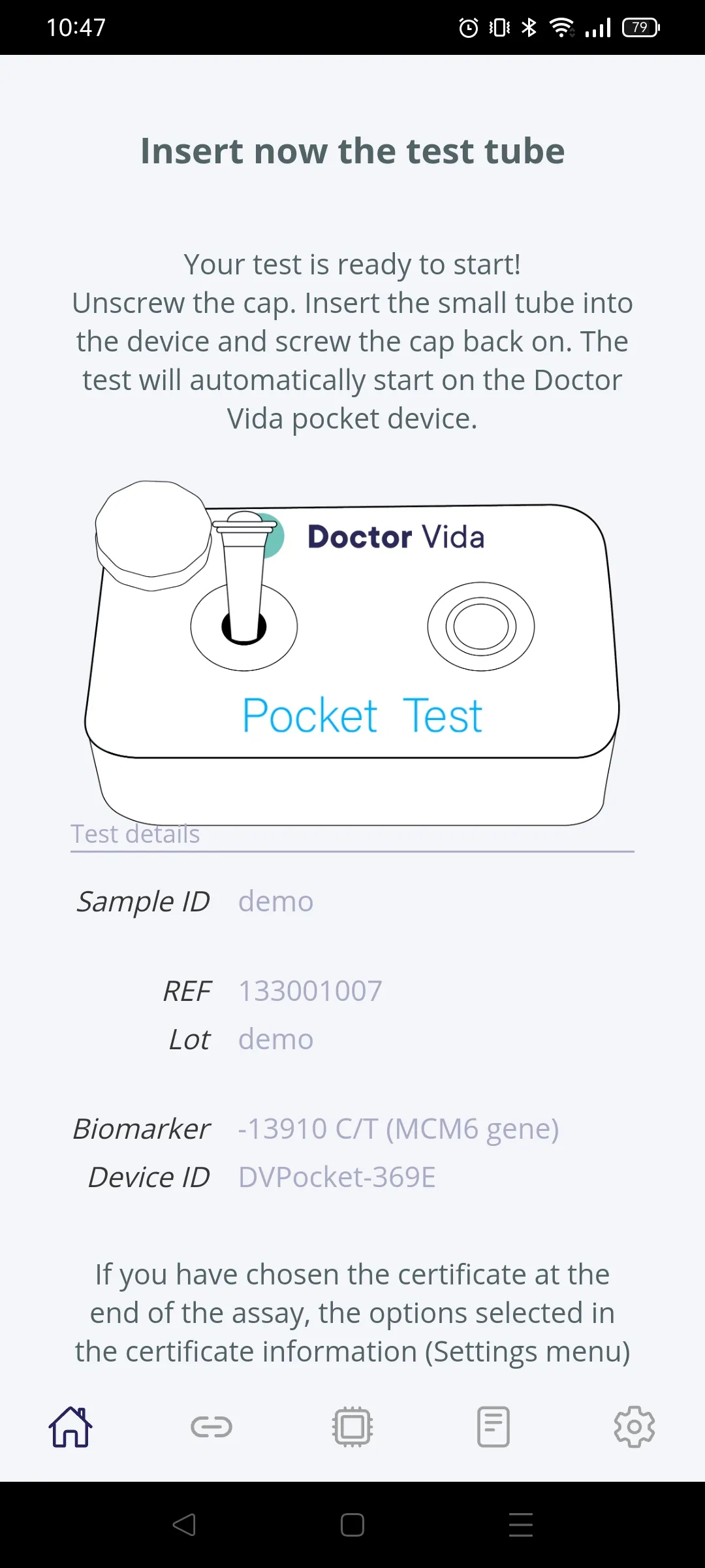 Dr Vida Pocket PCR | Indus Appstore | Screenshot