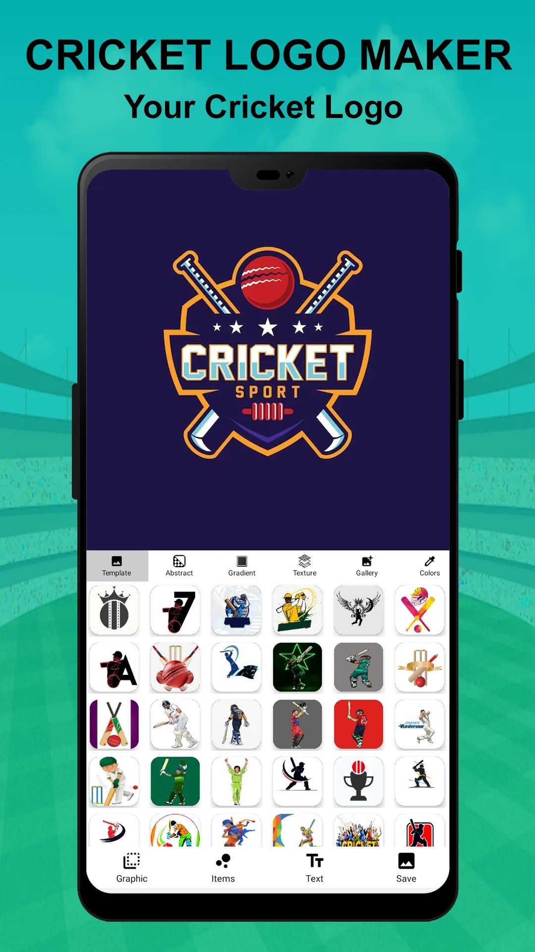 Cricket Logo Maker & Designer | Indus Appstore | Screenshot