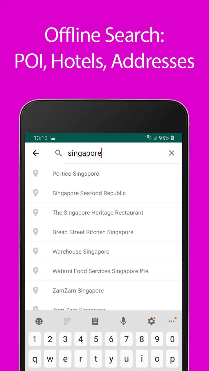 Singapore Offline Map and Trav | Indus Appstore | Screenshot