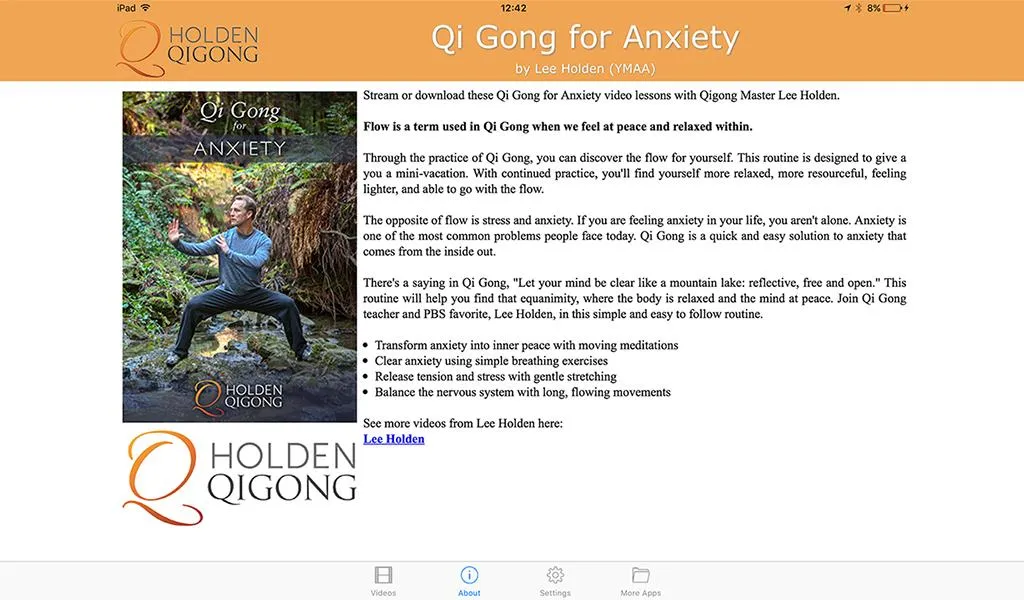 Qi Gong for Anxiety | Indus Appstore | Screenshot