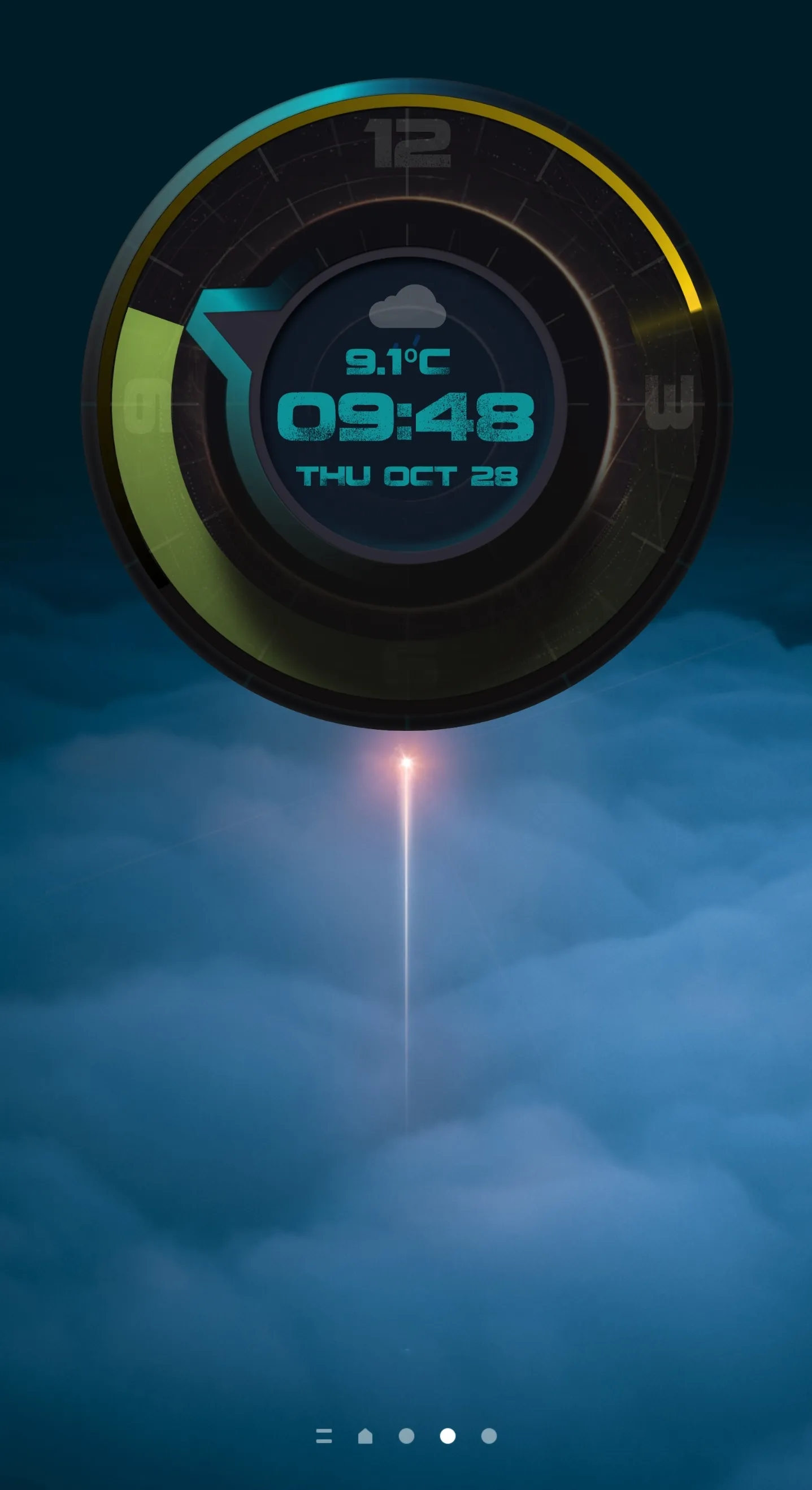 Android Clock Widgets | Indus Appstore | Screenshot