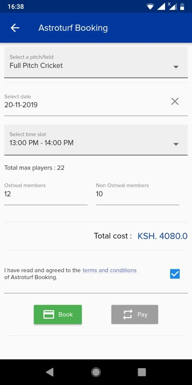 Visa Oshwal Community Nairobi | Indus Appstore | Screenshot