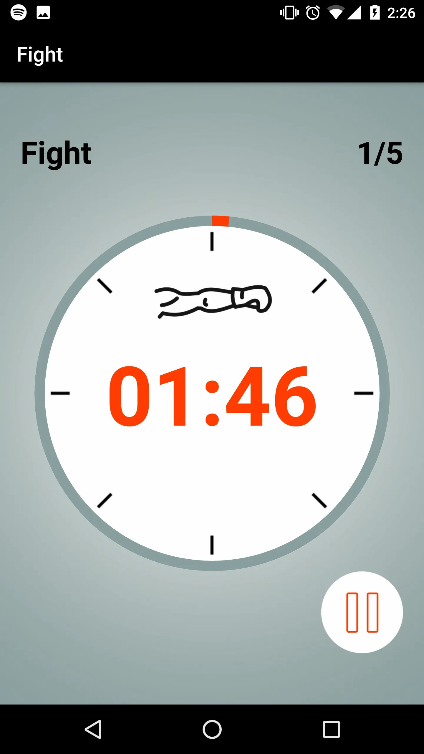 Boxing Round Interval Timer | Indus Appstore | Screenshot