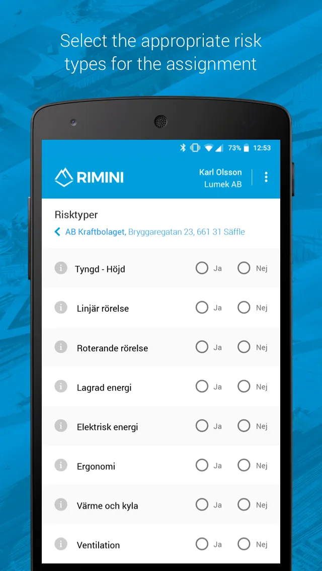 Rimini Risk Management | Indus Appstore | Screenshot