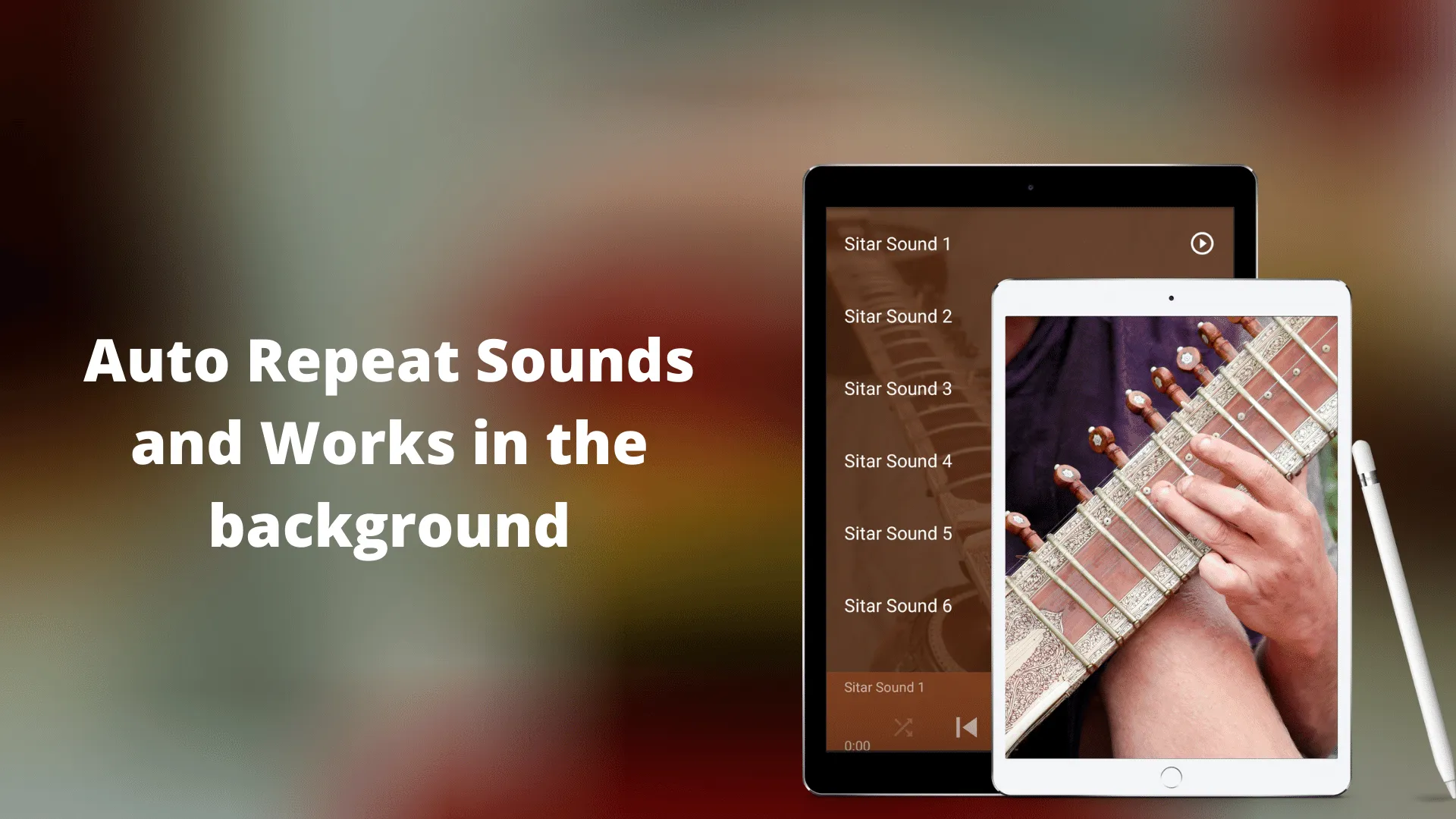 Sitar Sounds - Sitar Ringtones | Indus Appstore | Screenshot