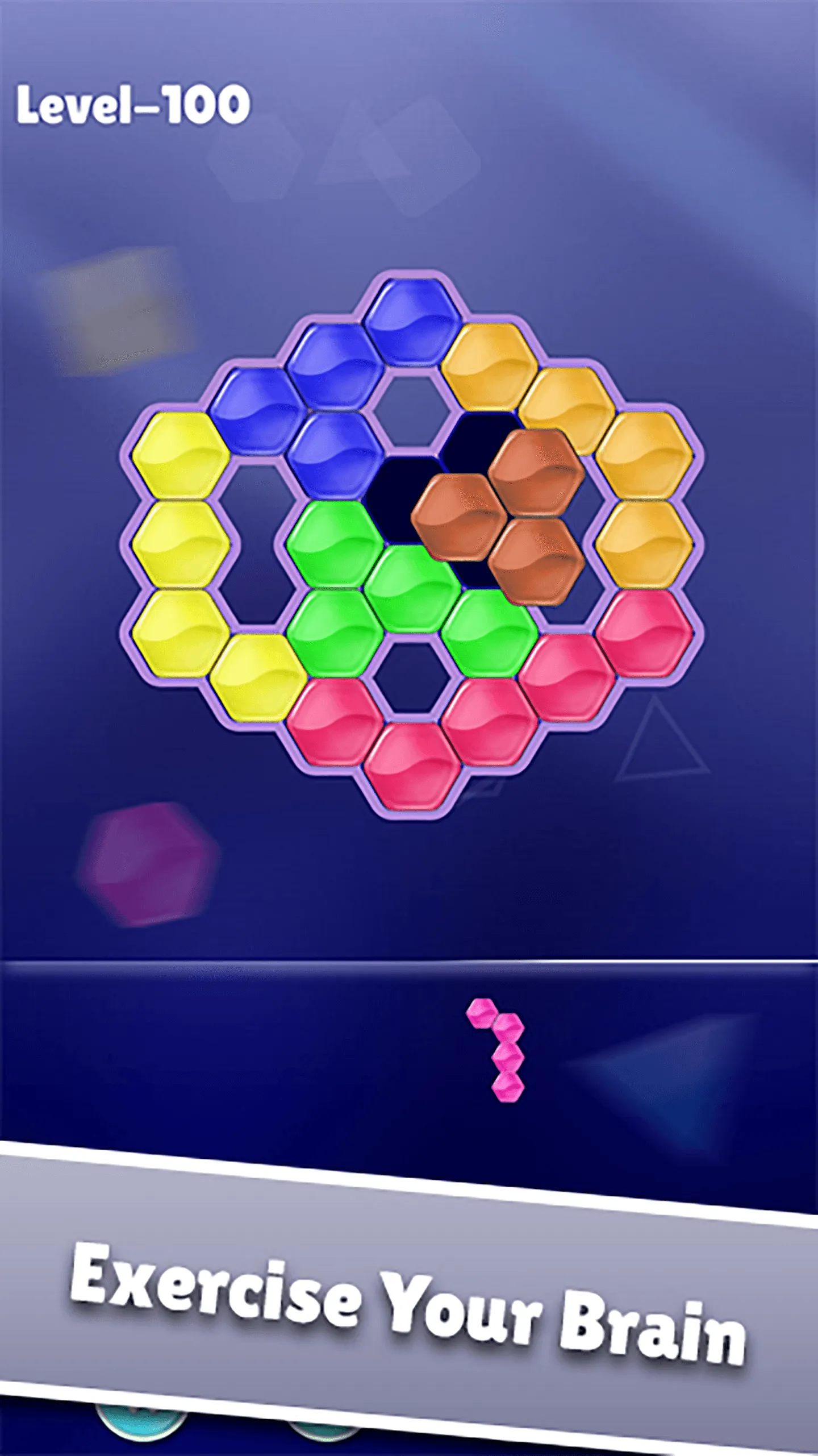 Hexa Puzzle: Brain Games | Indus Appstore | Screenshot