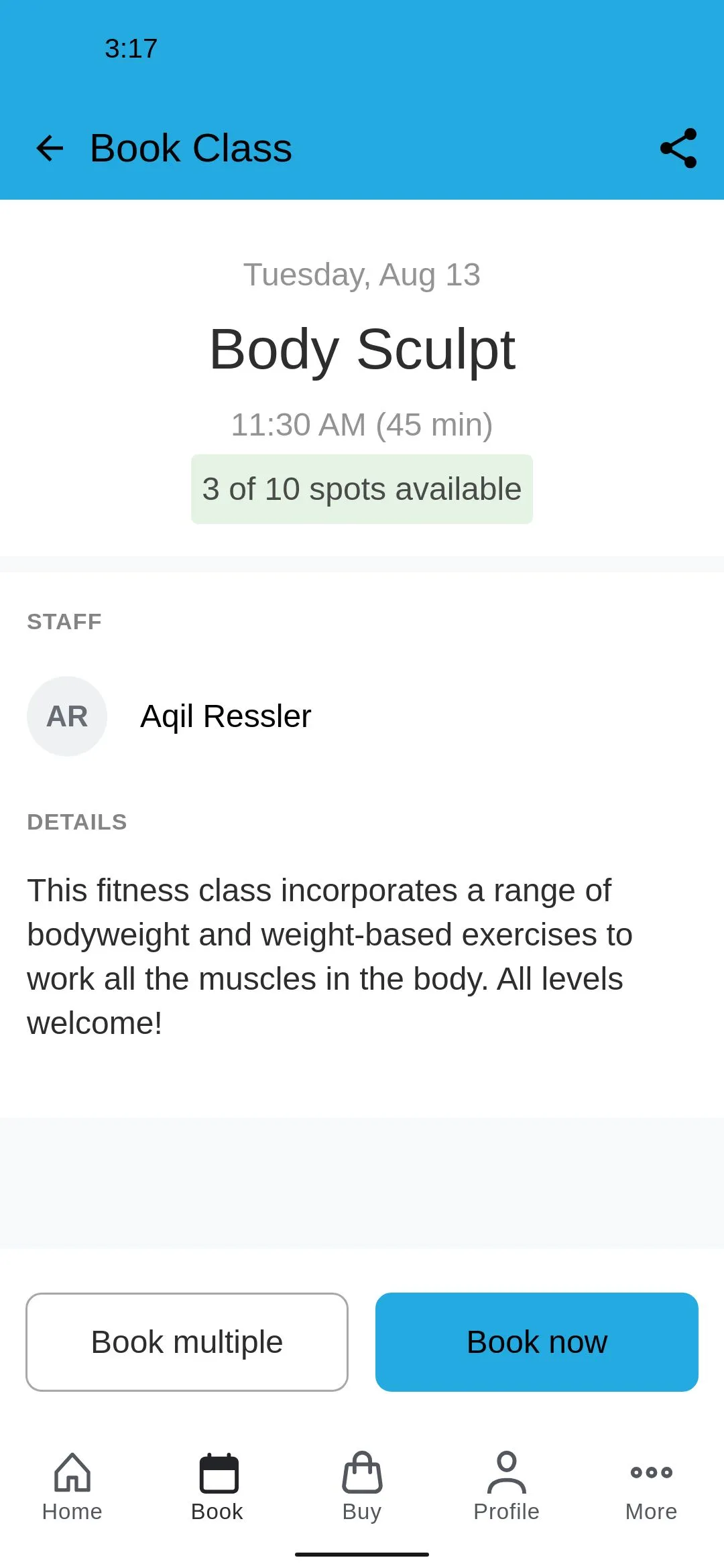 Trophy Fitness Club | Indus Appstore | Screenshot