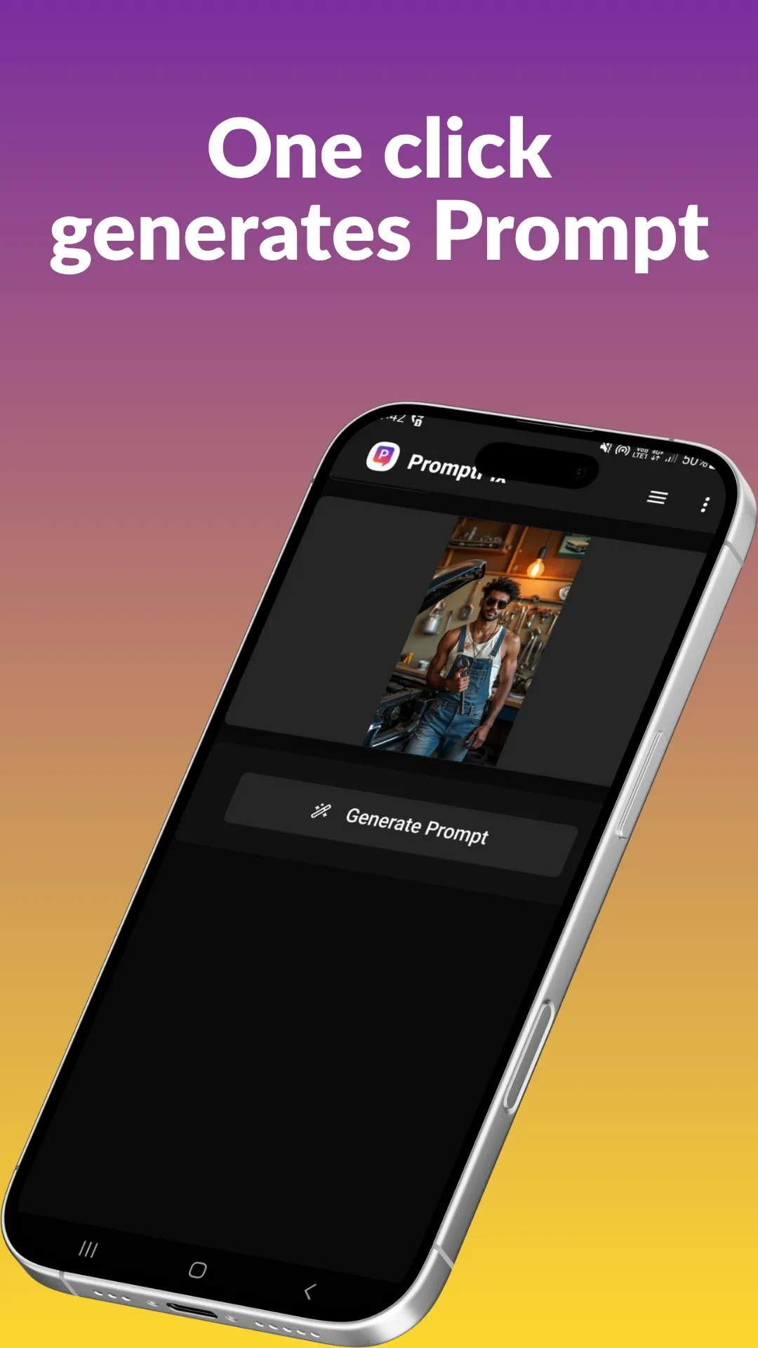 PromptPix -AI Prompt Generator | Indus Appstore | Screenshot