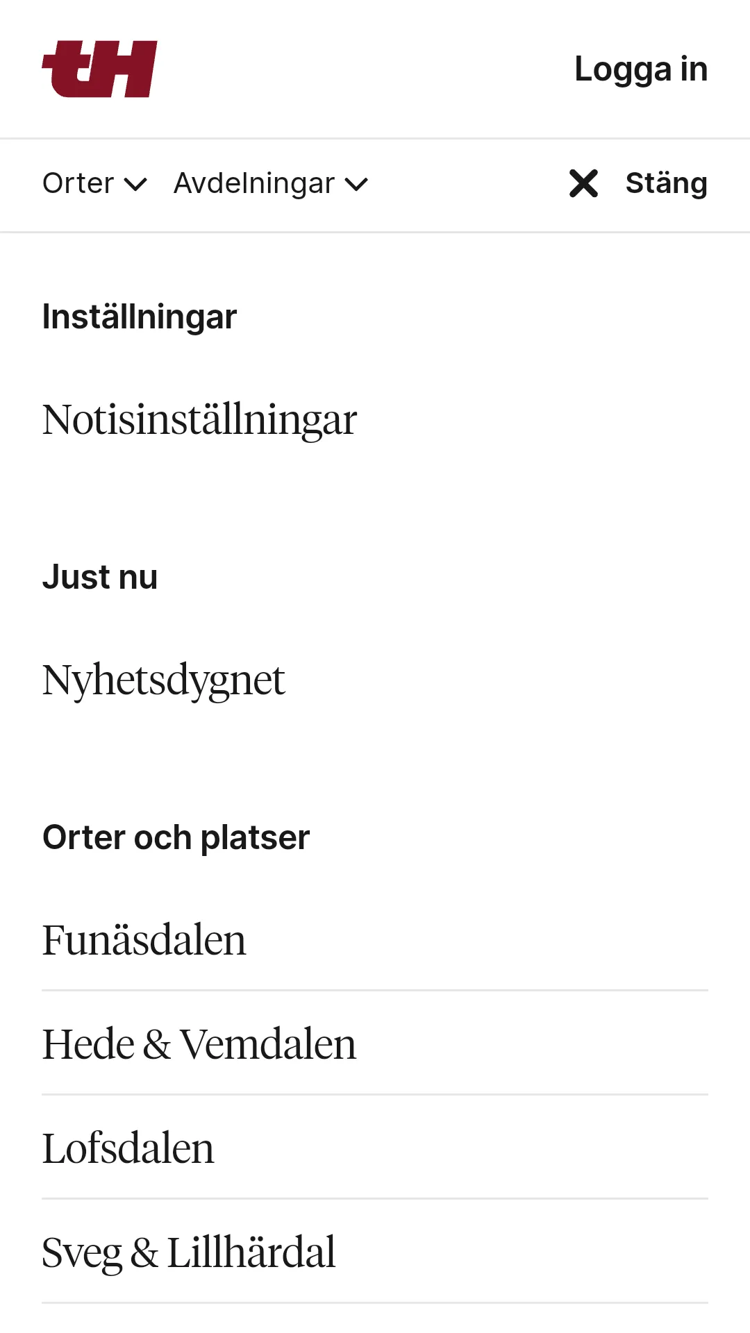 tidningenharjedalen.se | Indus Appstore | Screenshot