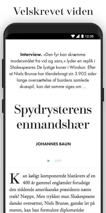 Weekendavisen | Indus Appstore | Screenshot