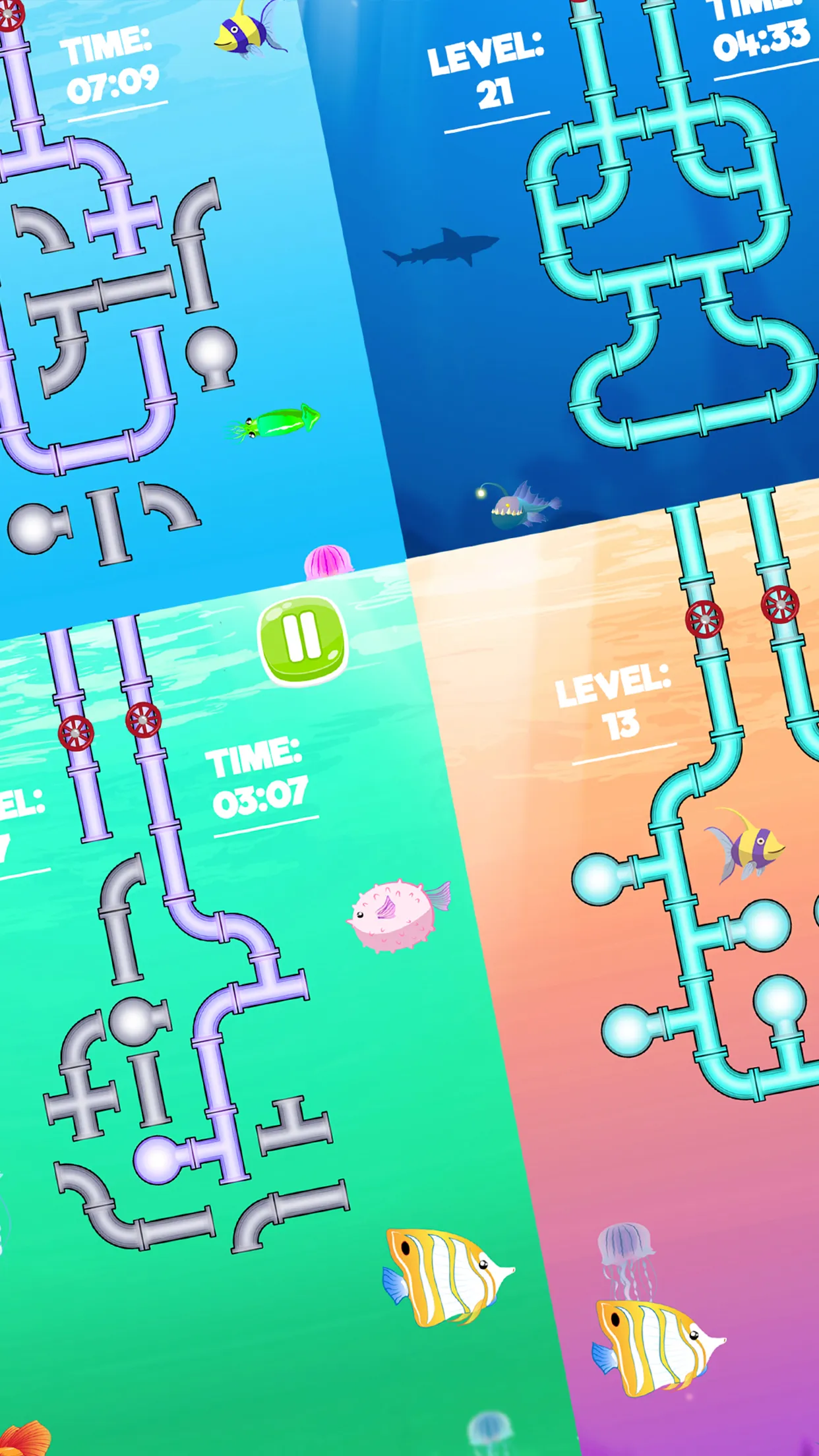 Sea Plumber 2 : connect pipes | Indus Appstore | Screenshot