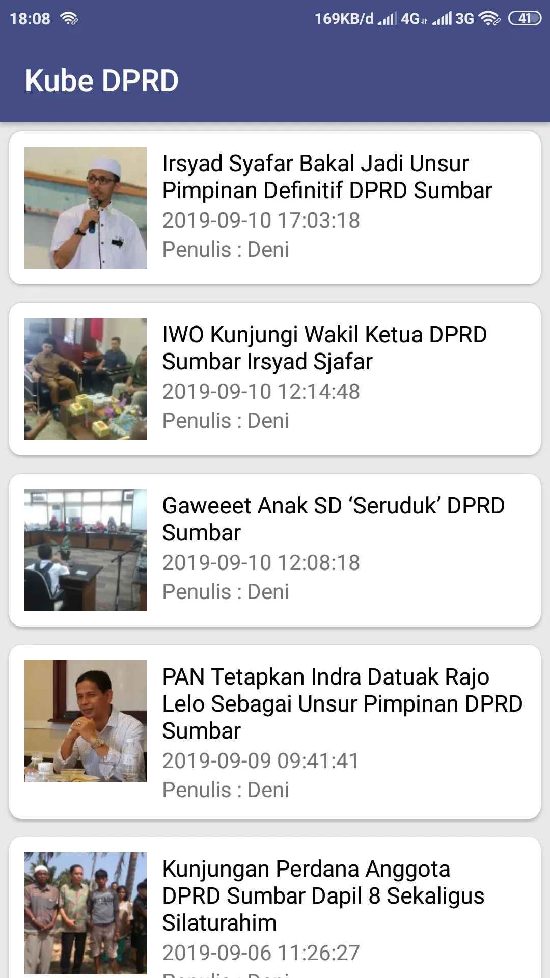 Kube DPRD | Indus Appstore | Screenshot