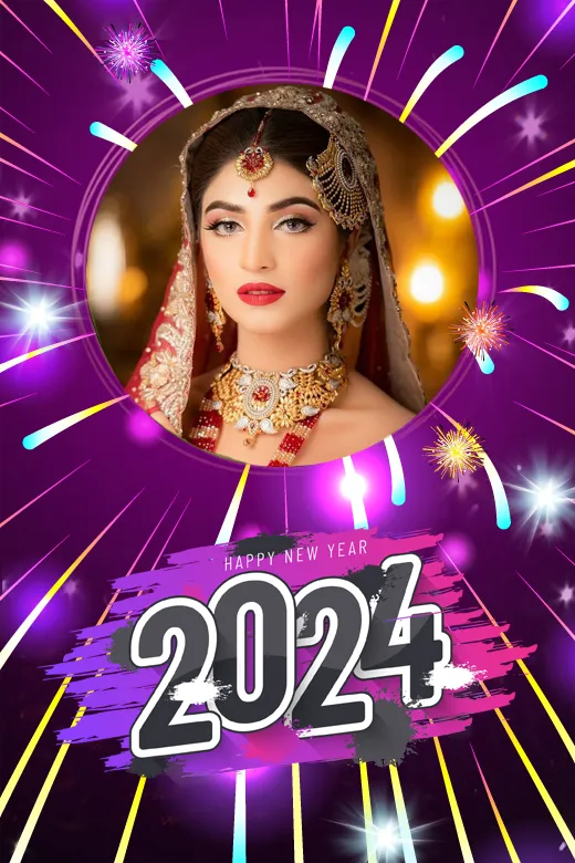 New Year Photo Frame 2024 | Indus Appstore | Screenshot