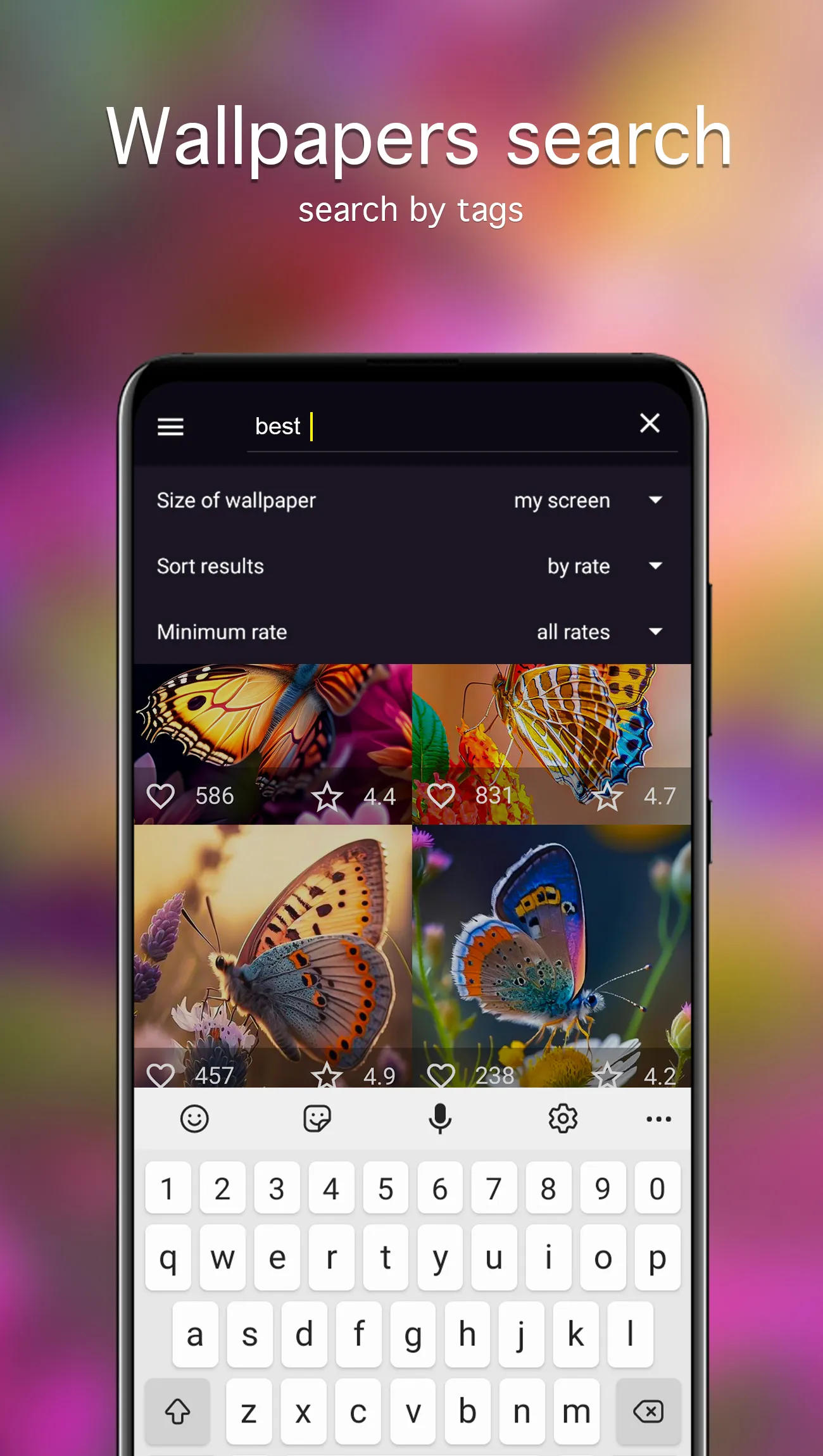 Butterfly Wallpapers 4K | Indus Appstore | Screenshot