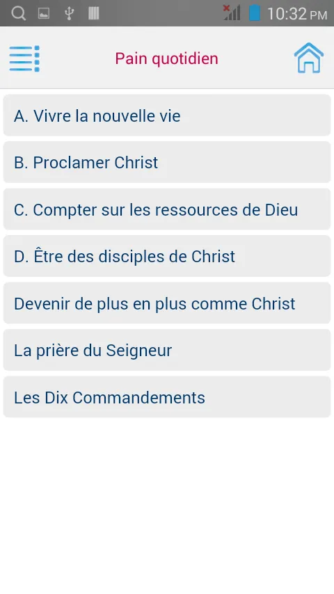 Centre d'Études Bibliques | Indus Appstore | Screenshot