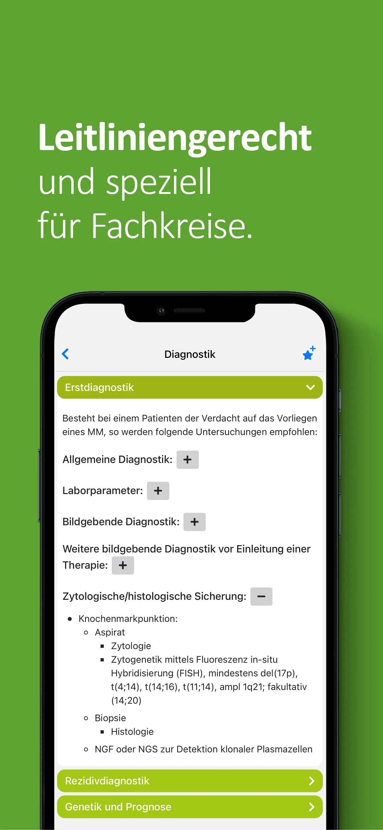 Multiples Myelom onkowissen | Indus Appstore | Screenshot