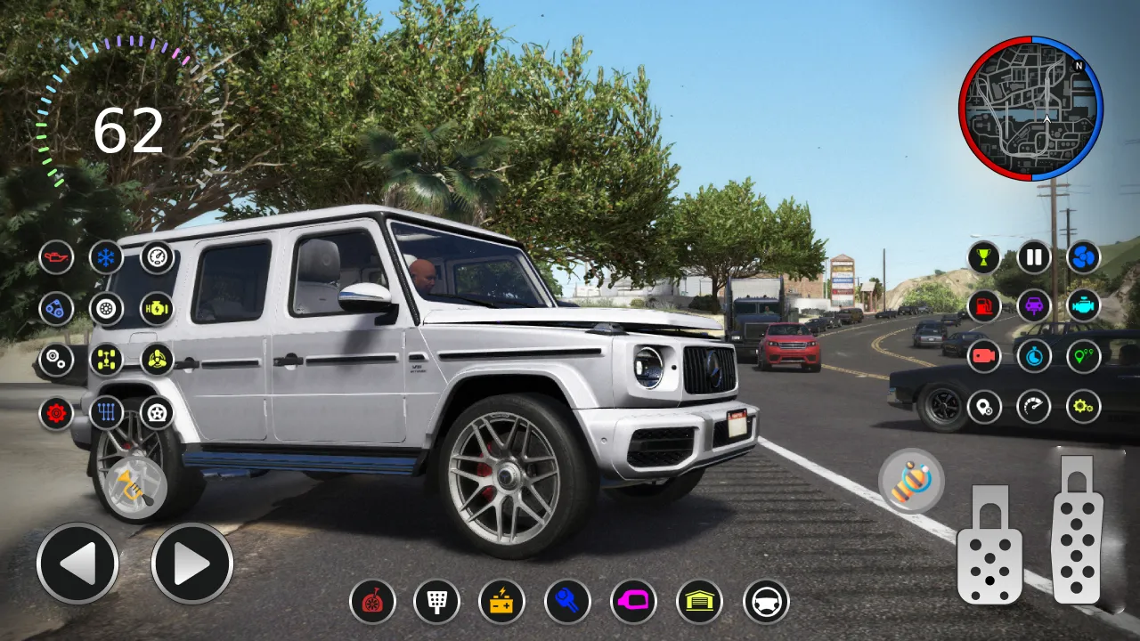 SUV Mers G63 AMG Car Simulator | Indus Appstore | Screenshot