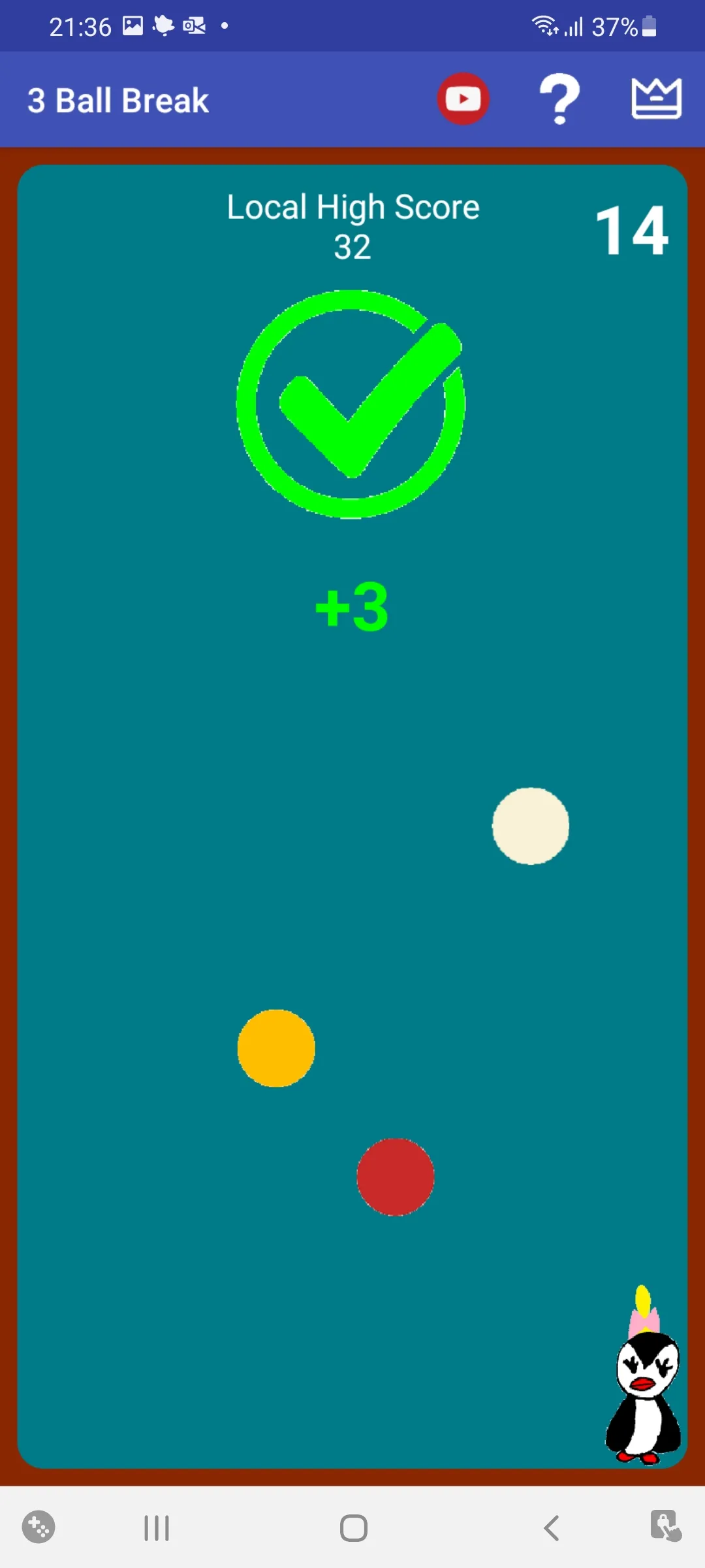 3 Ball Break | Indus Appstore | Screenshot