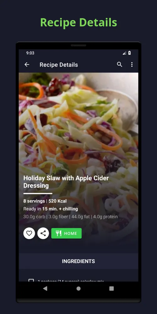 Healthy Salad Recipes Offline | Indus Appstore | Screenshot