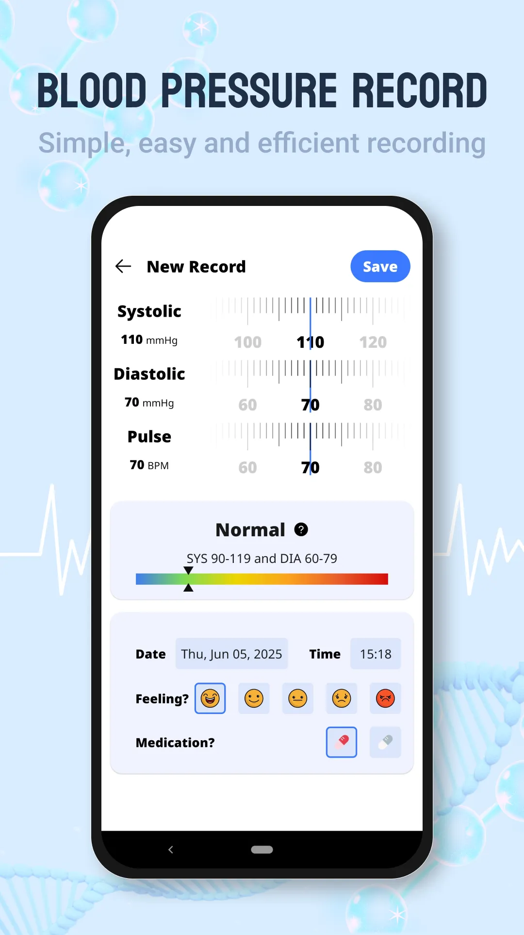 Health Tracker - Bp Monitor | Indus Appstore | Screenshot