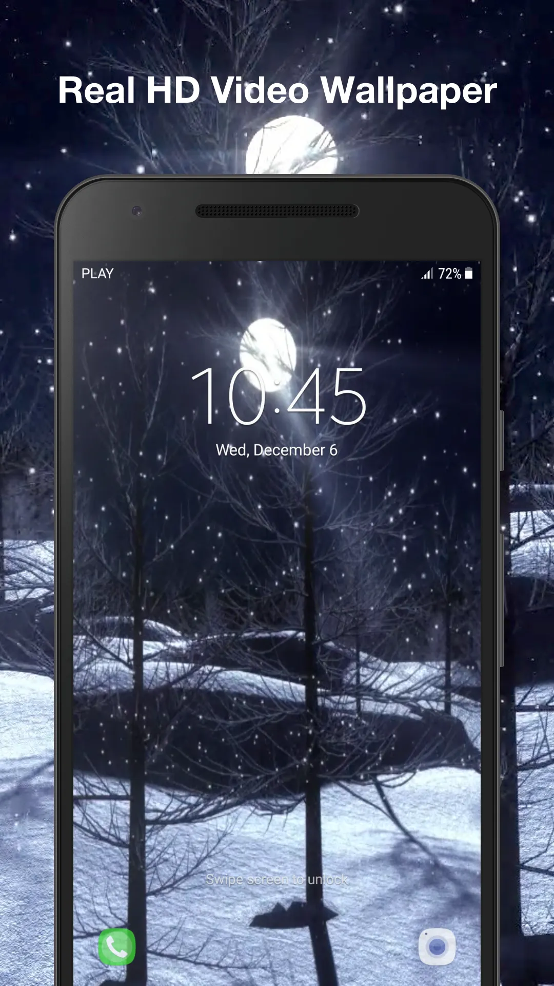 Snowfall Live Wallpaper | Indus Appstore | Screenshot