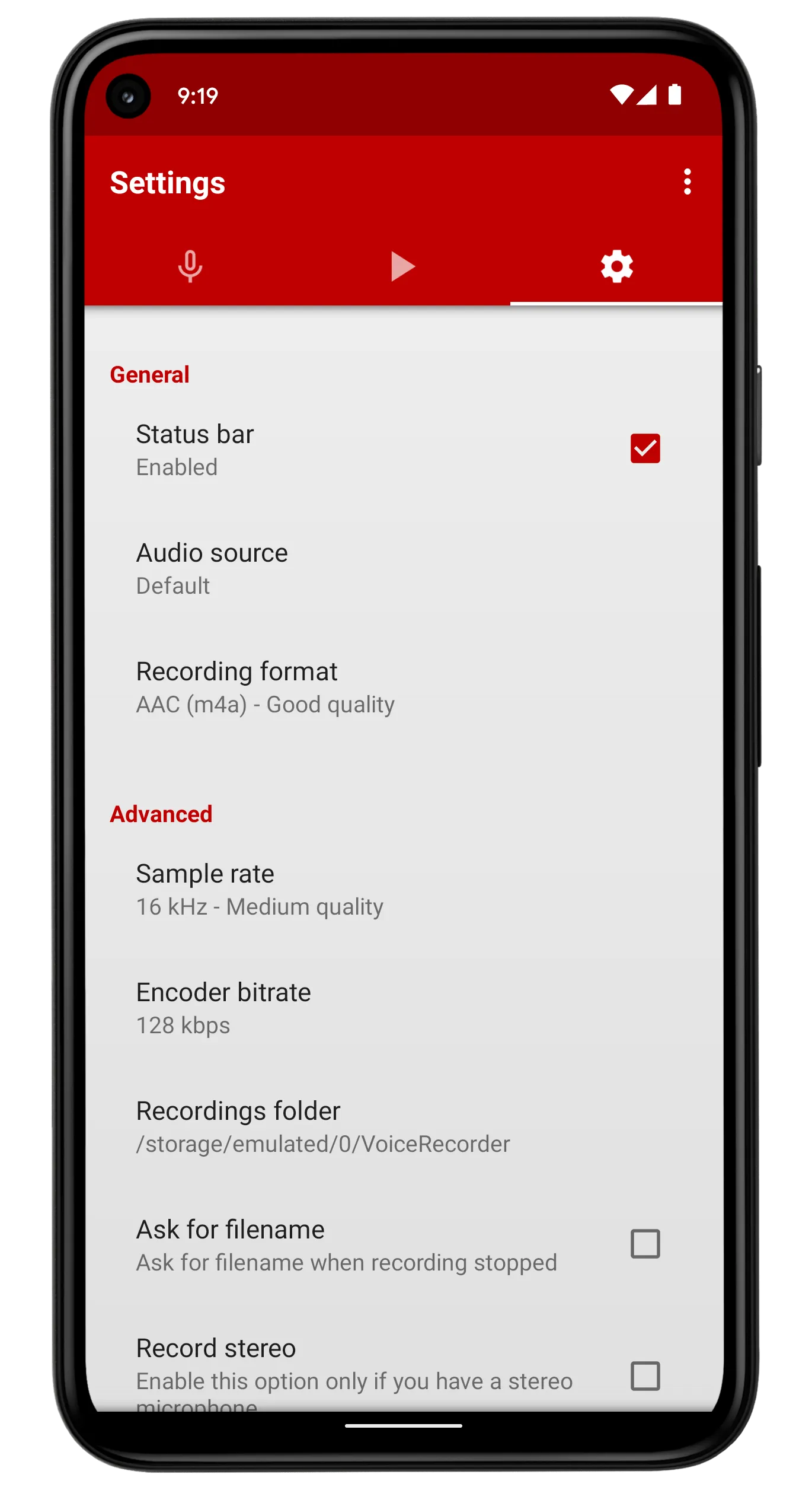Voice Recorder Pro | Indus Appstore | Screenshot