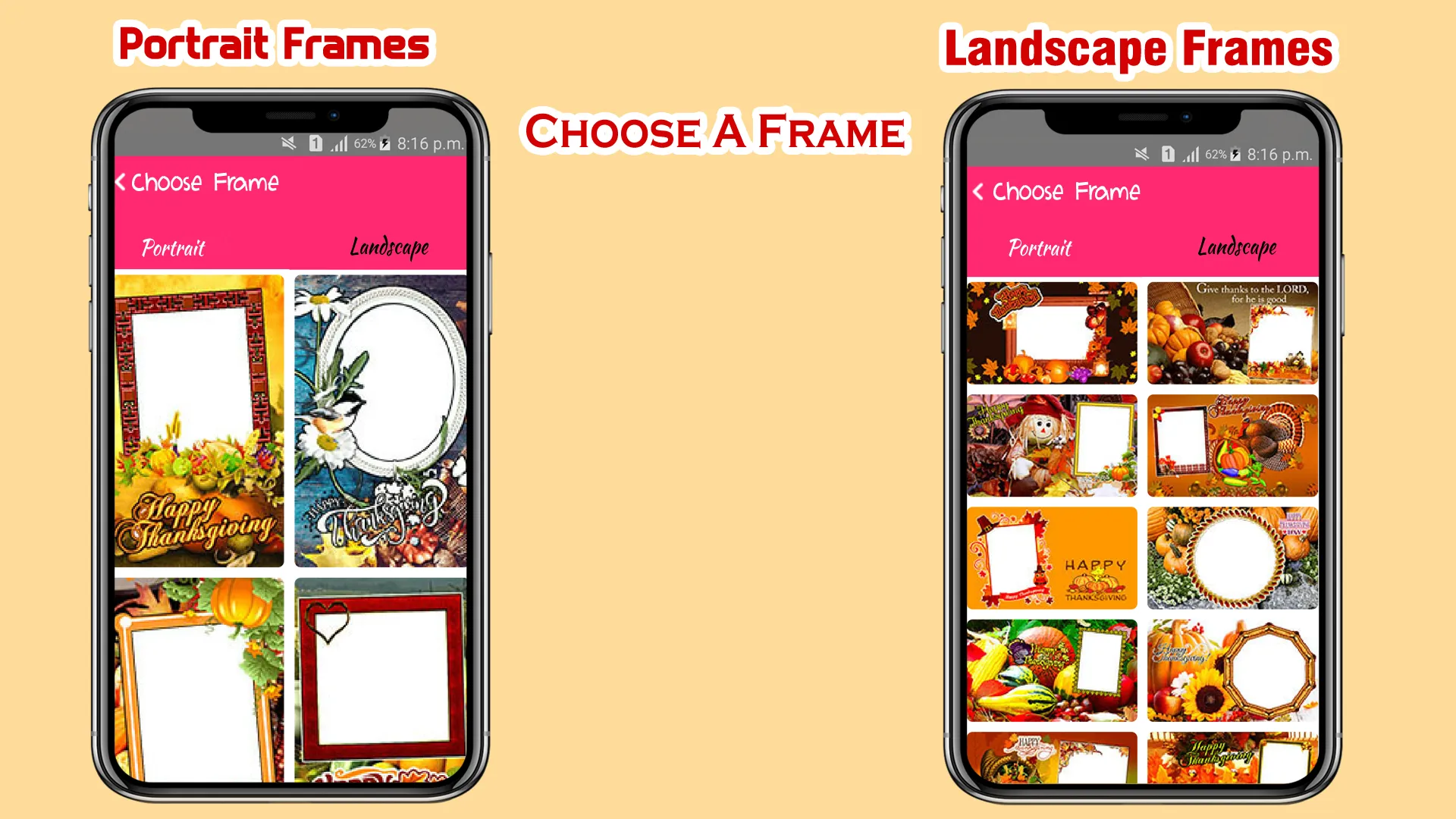 Thanksgiving Photo Frames | Indus Appstore | Screenshot